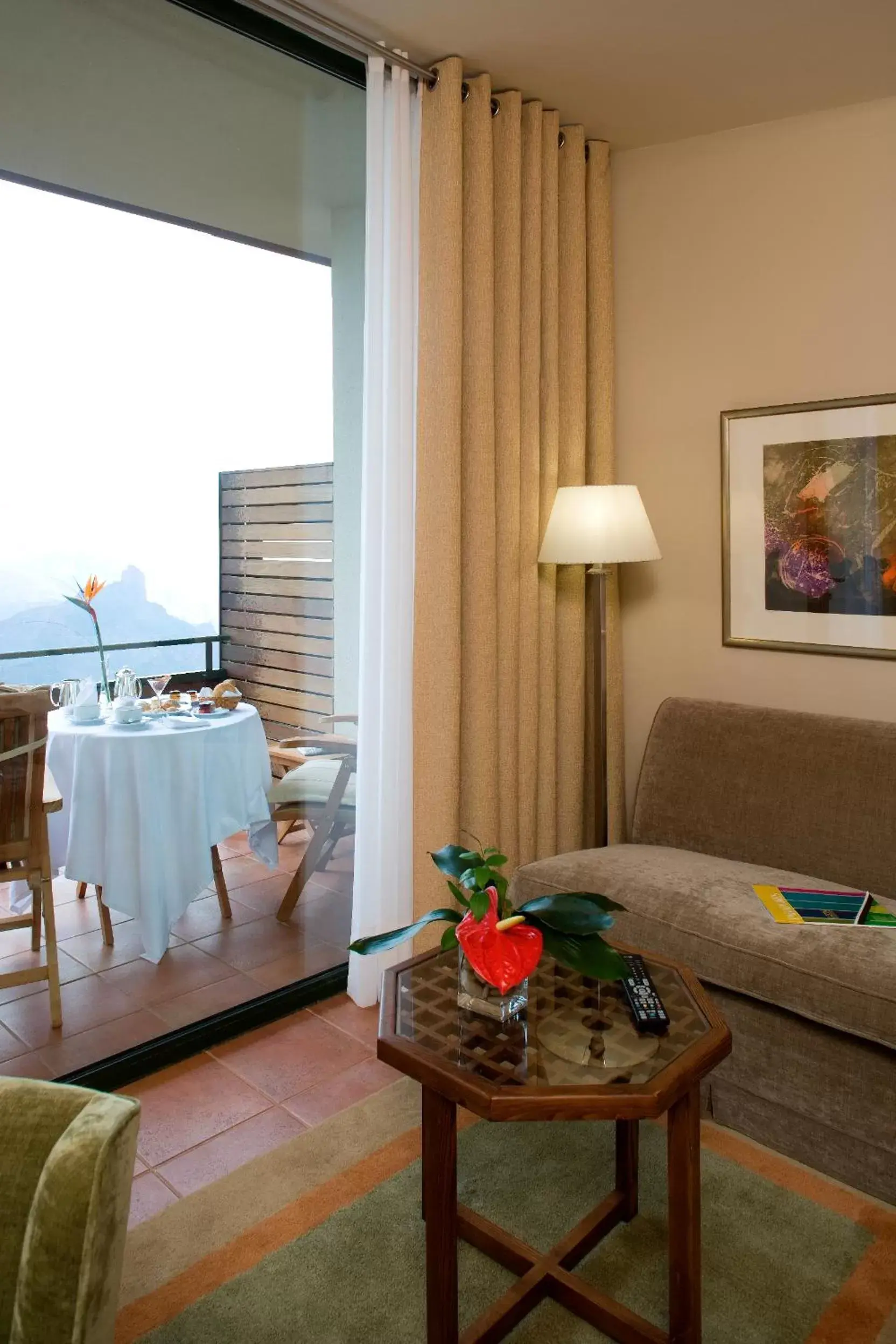 Seating area in Parador de Cruz de Tejeda