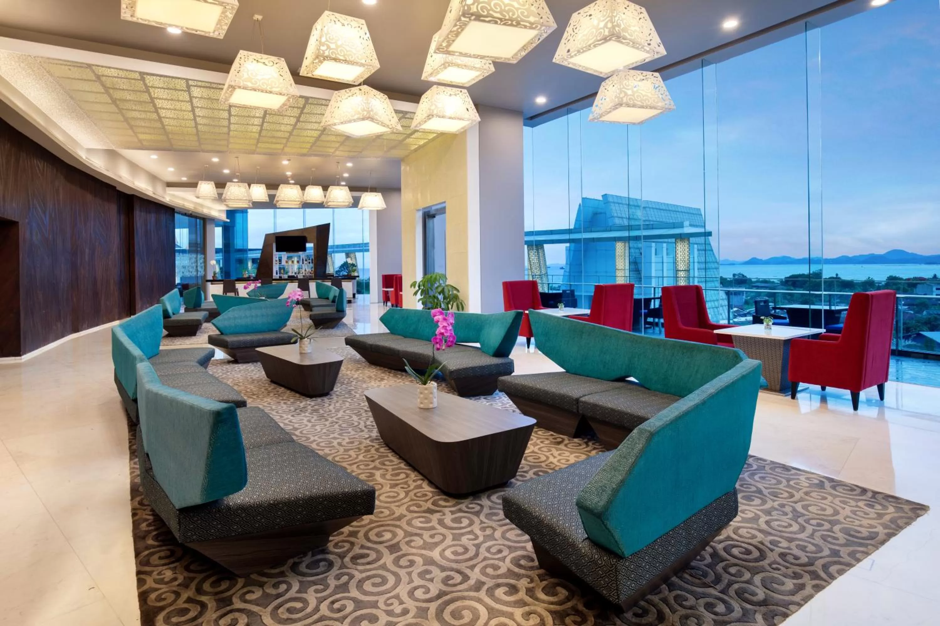 Lounge or bar in Novotel Lampung