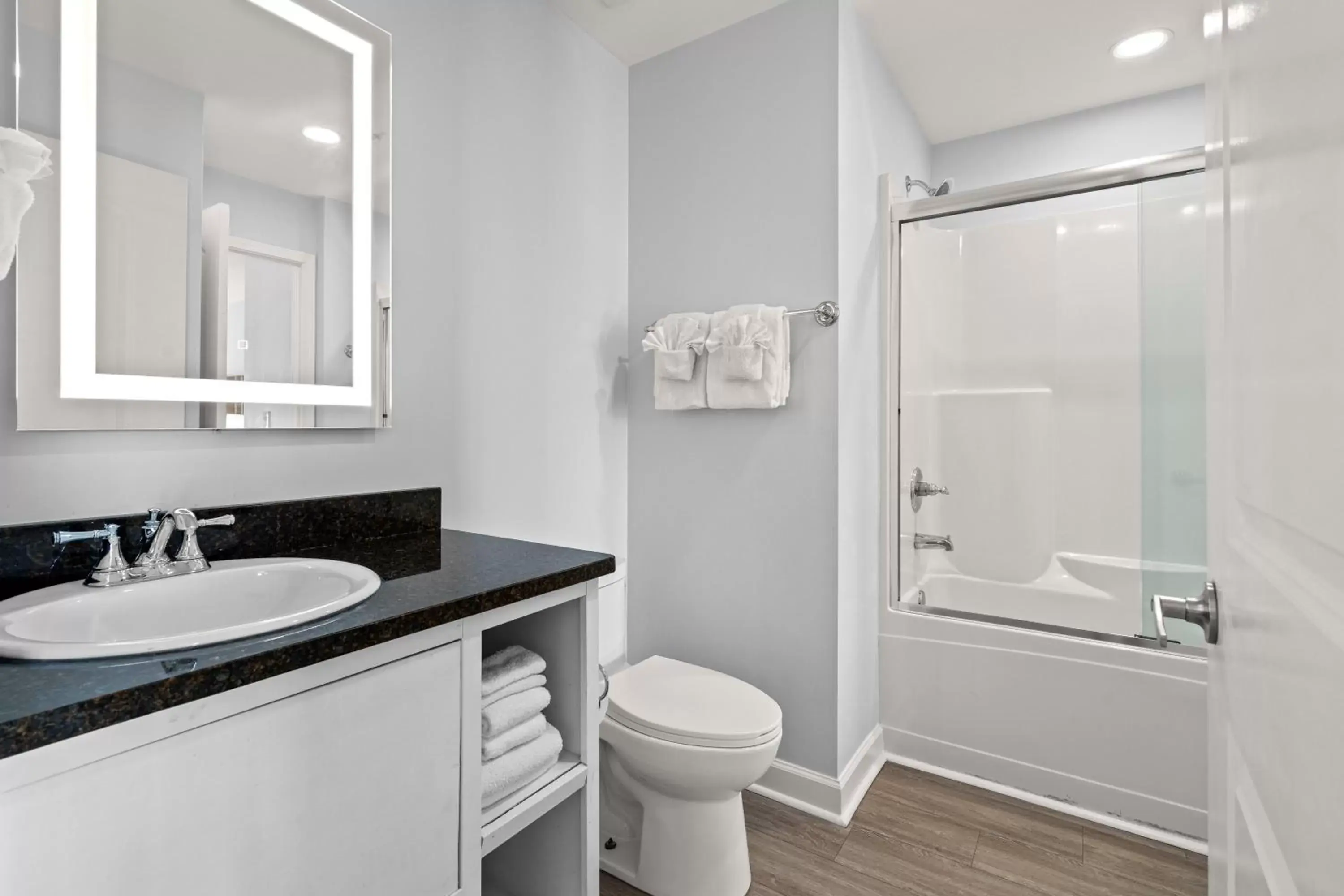 Bathroom in Ocean Escape Condos