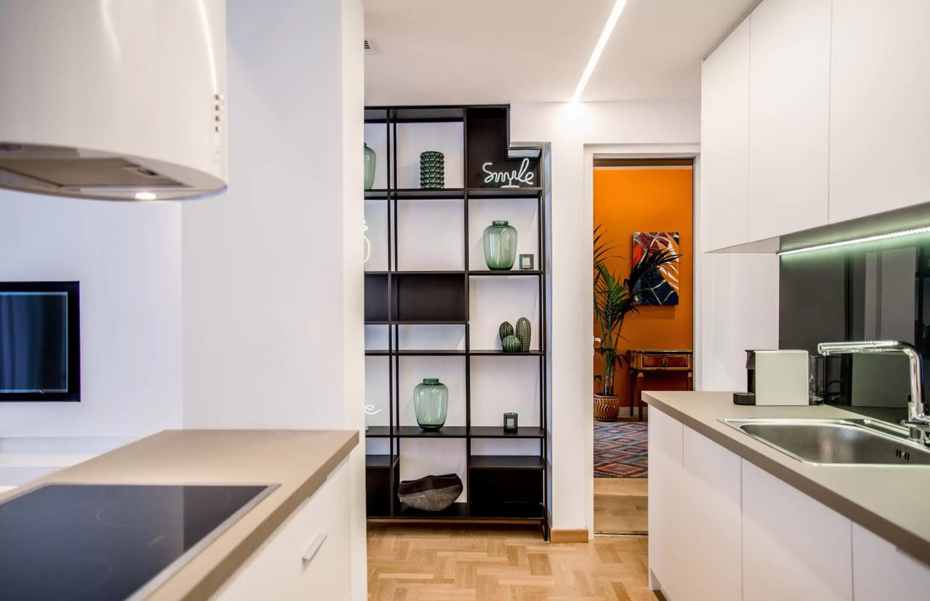 Kitchen/Kitchenette in PINACOTA SUITES ATHENS