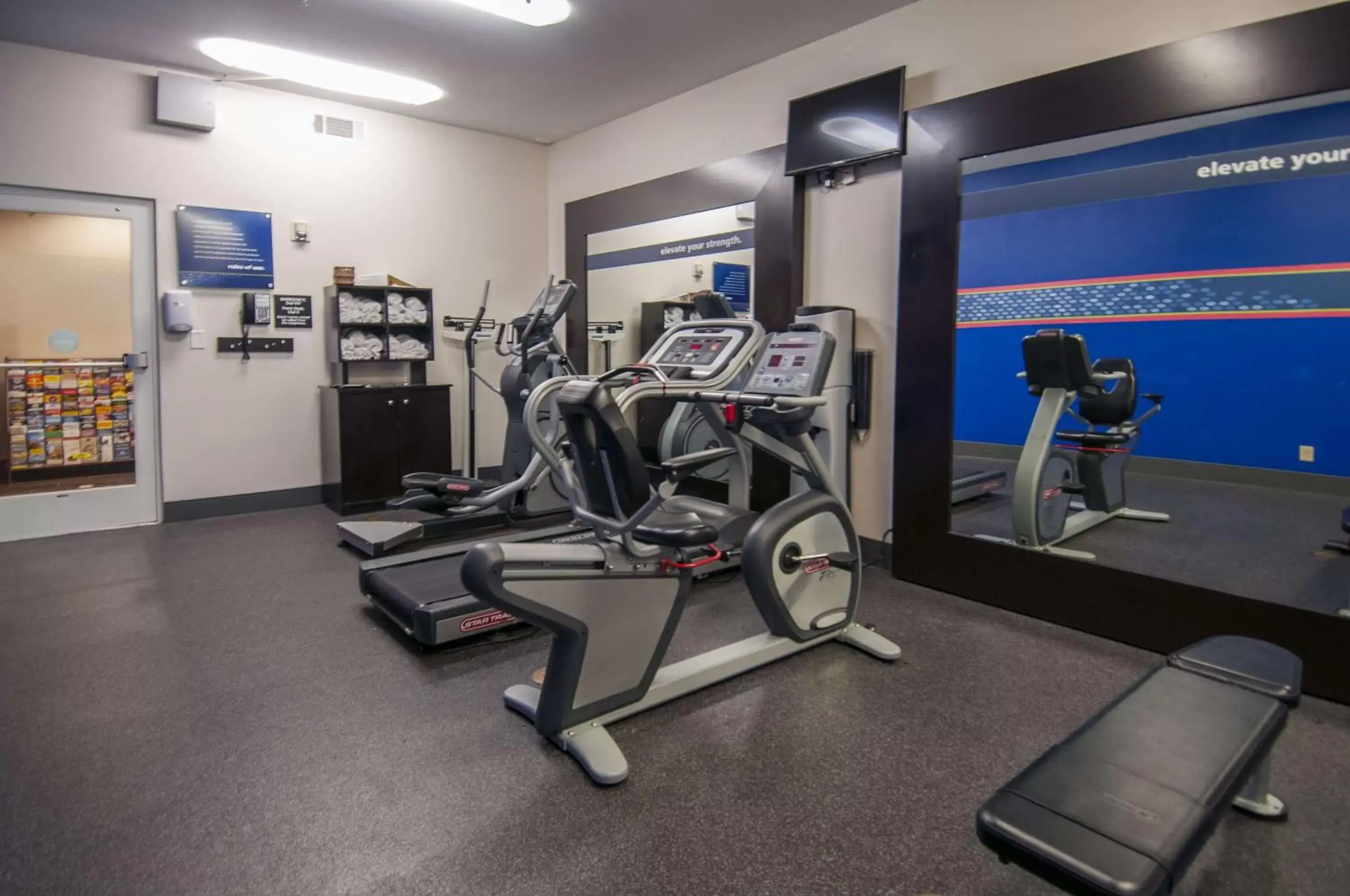 Fitness centre/facilities, Fitness Center/Facilities in Hampton Inn and Suites Waxahachie