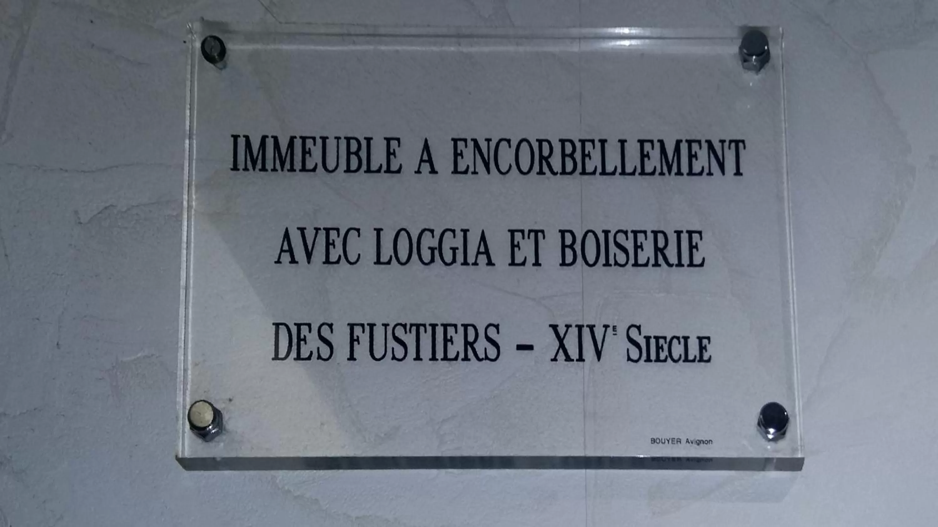 Logo/Certificate/Sign in Hotel Mignon