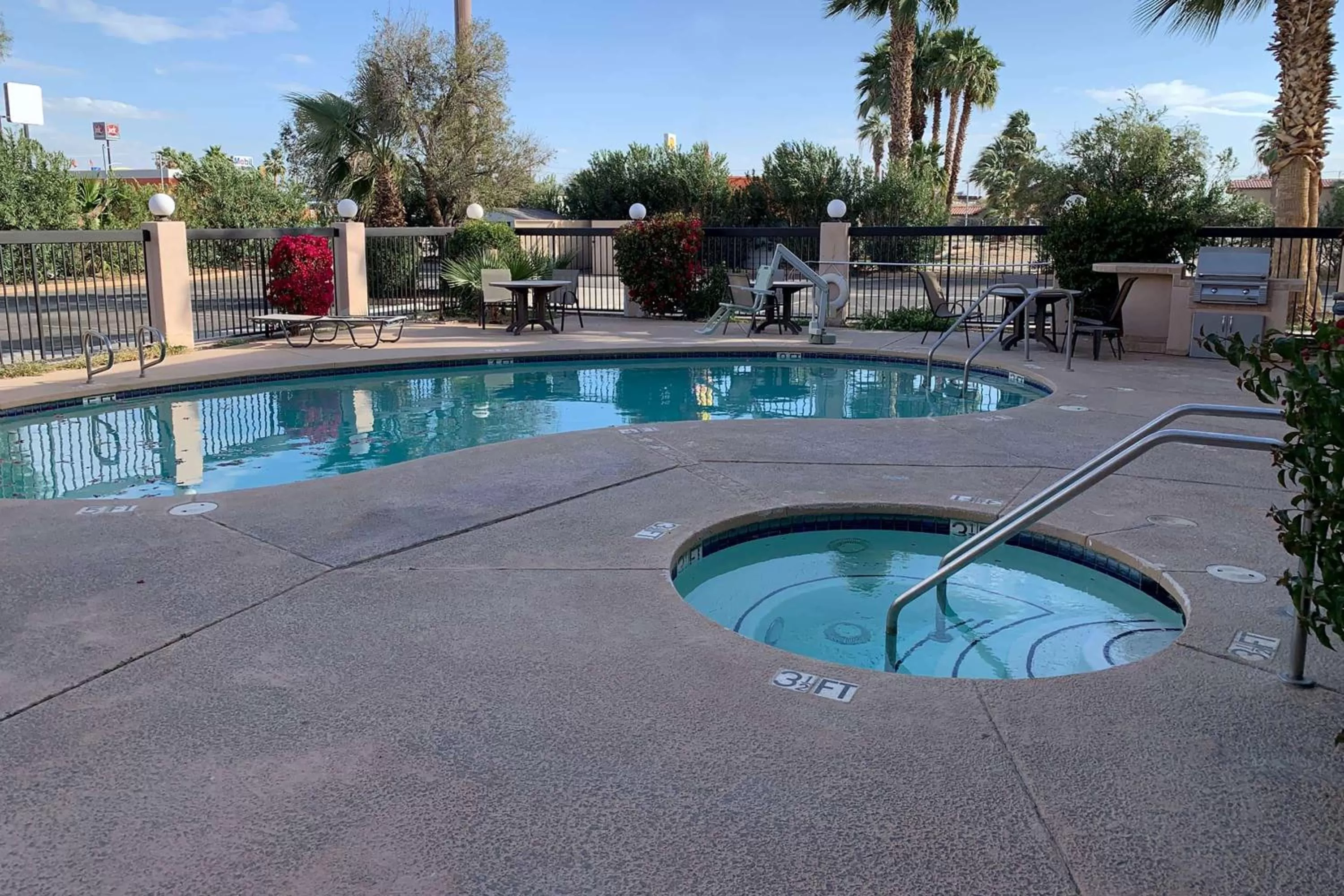 On site in Days Inn by Wyndham Blythe