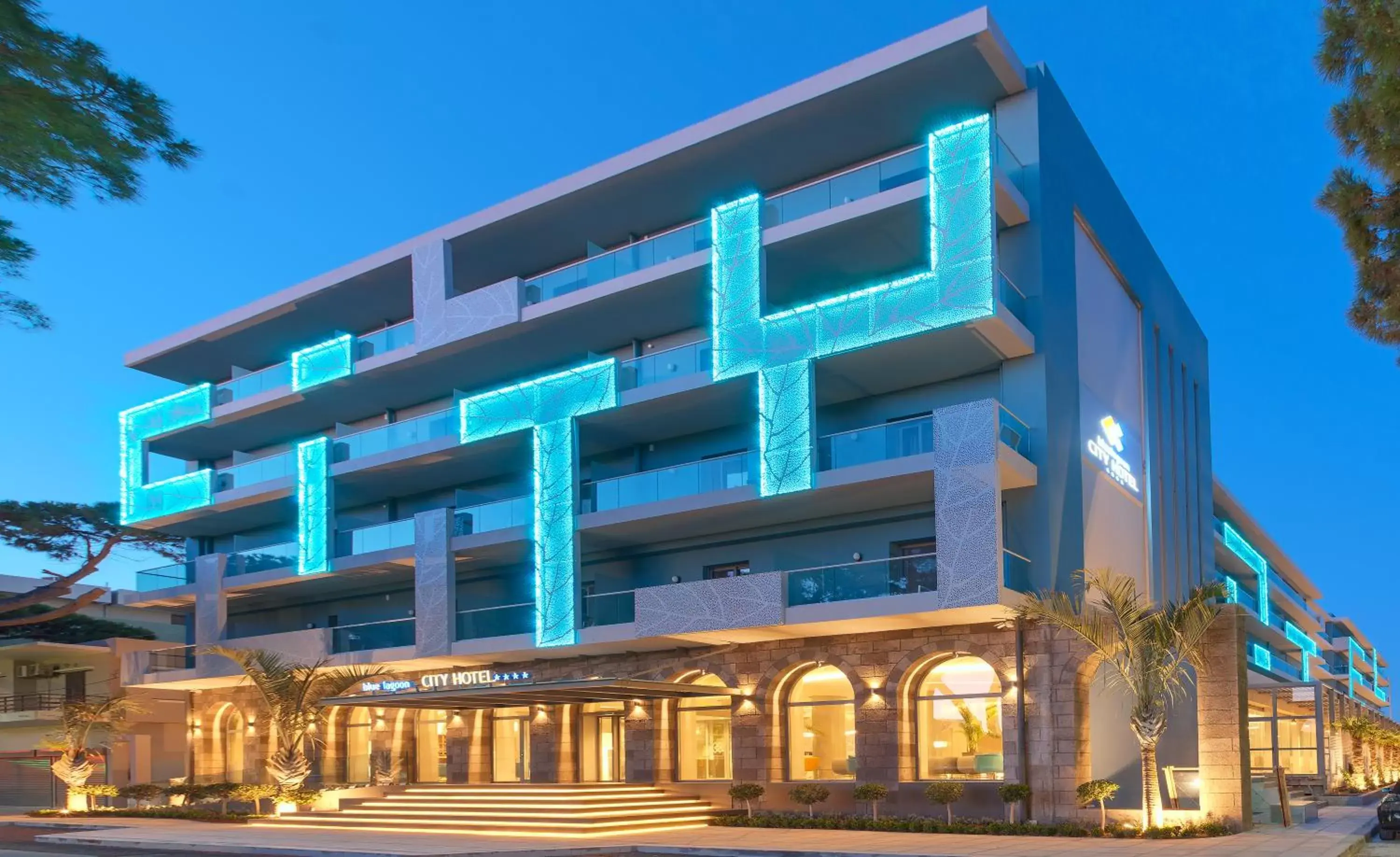 Facade/entrance, Property Building in Blue Lagoon City Hotel