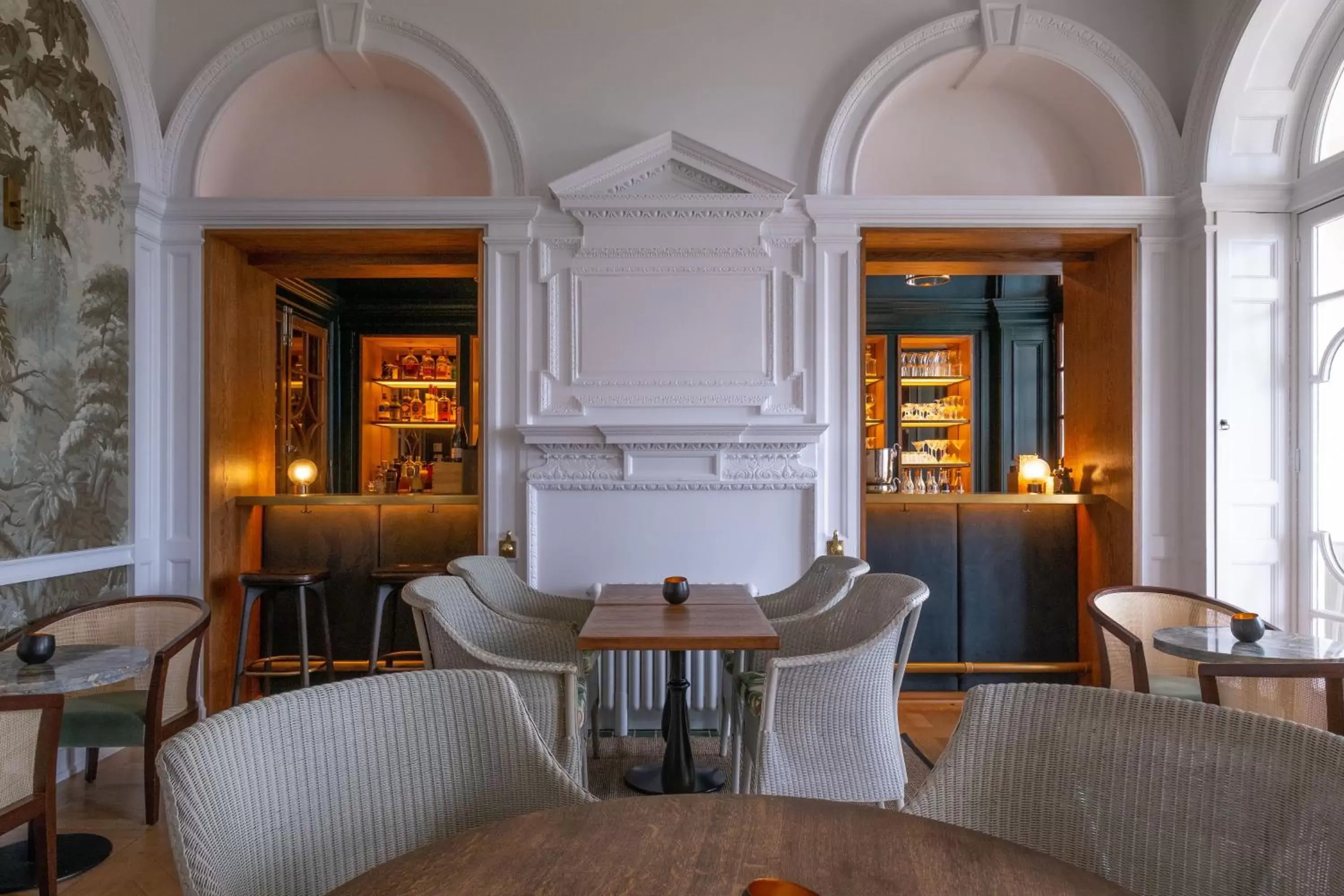 Lounge or bar in Fowey Hall - A Luxury Family Hotel