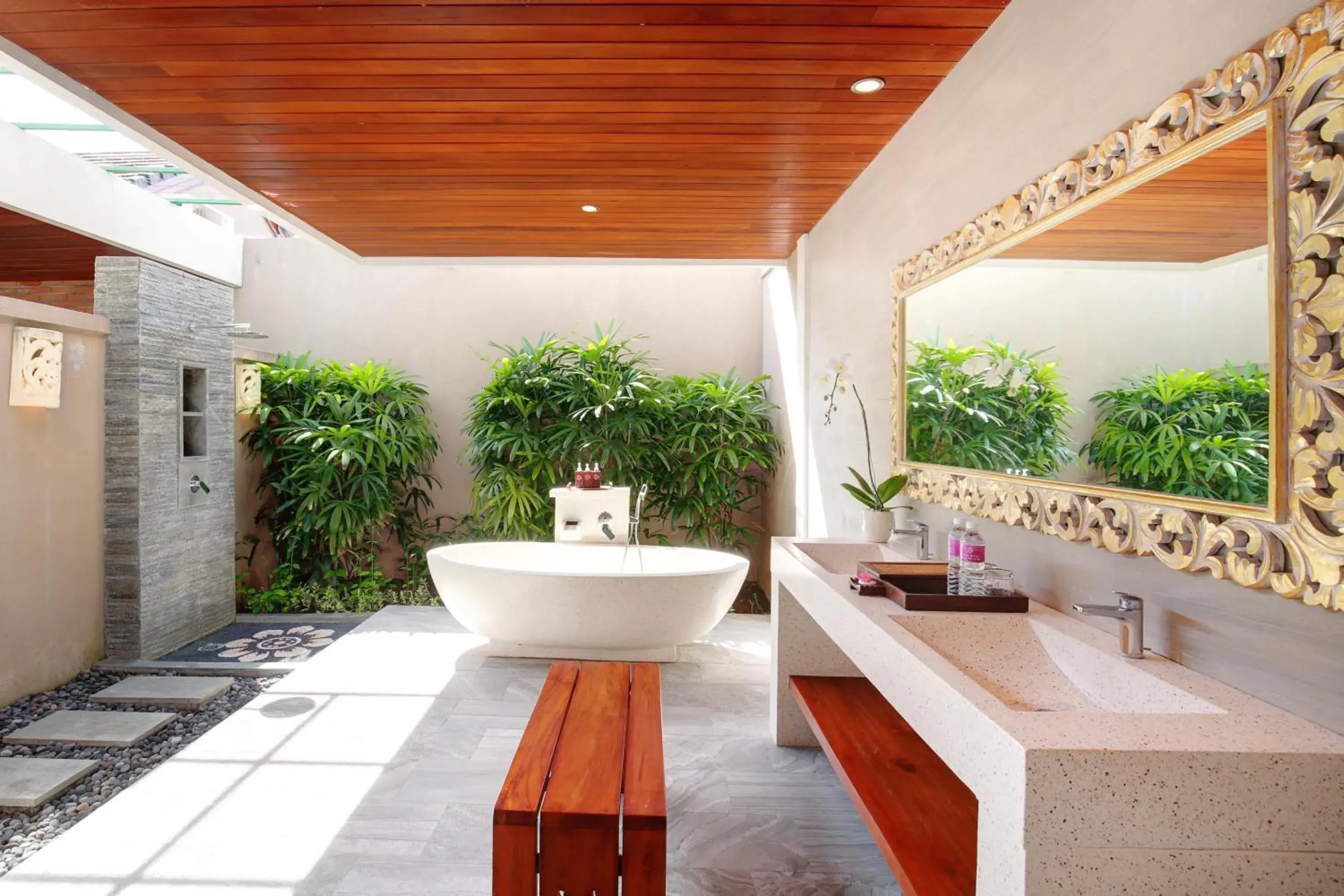 Bathroom in Lumbini Luxury Villas and Spa