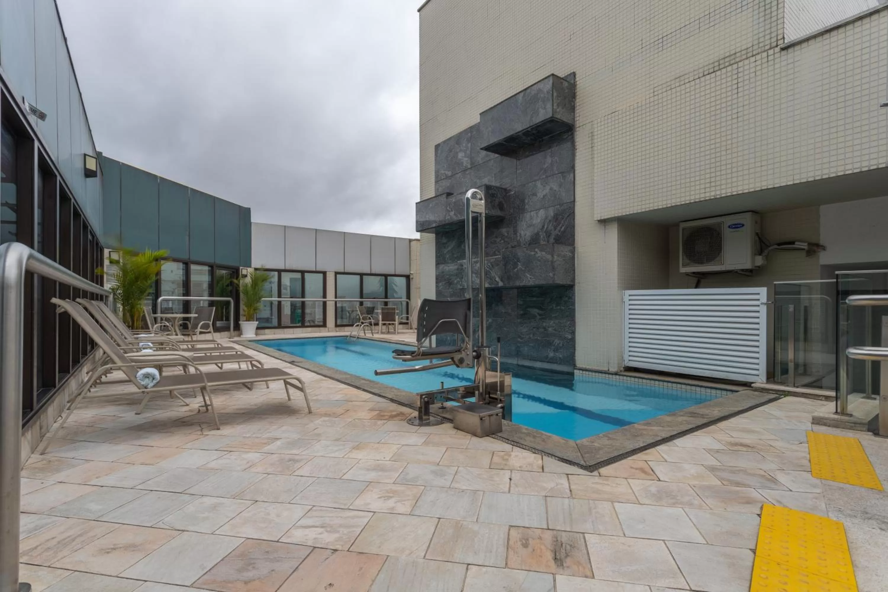 Pool view in Green Place Ibirapuera