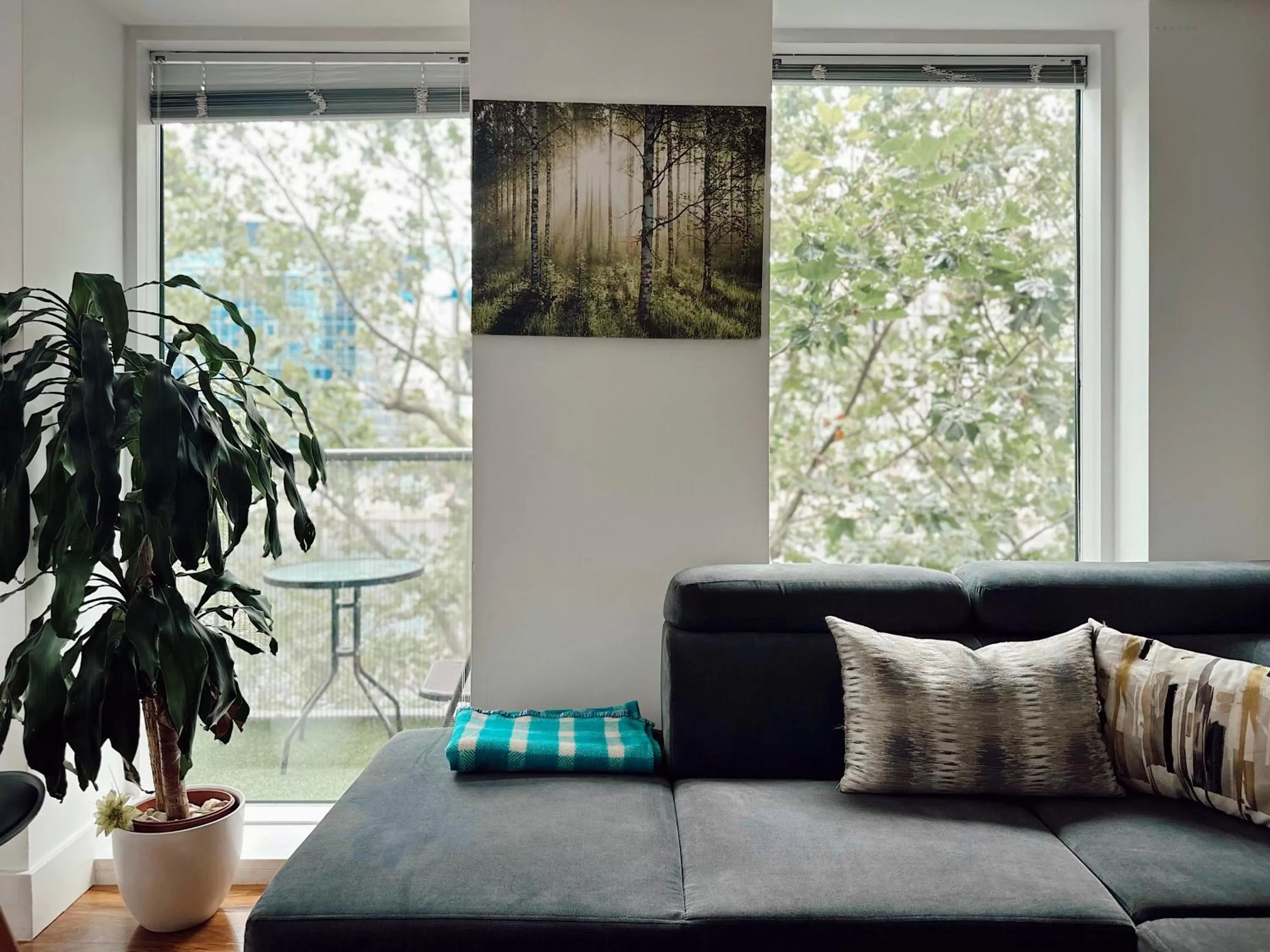 Living room in Canary Wharf - Luxury Apartments