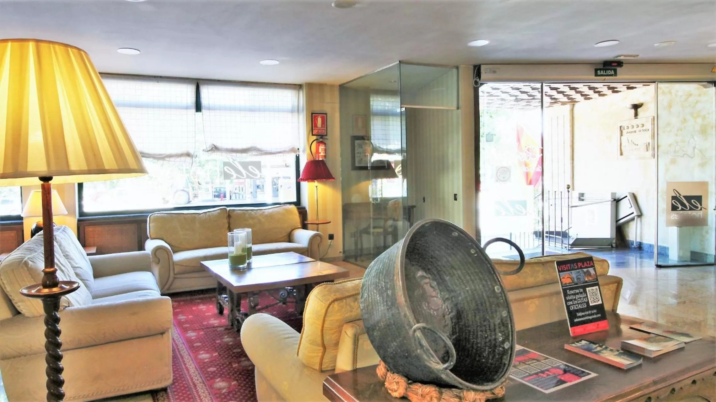 Lobby or reception in Hotel Ele Puente Romano de Salamanca