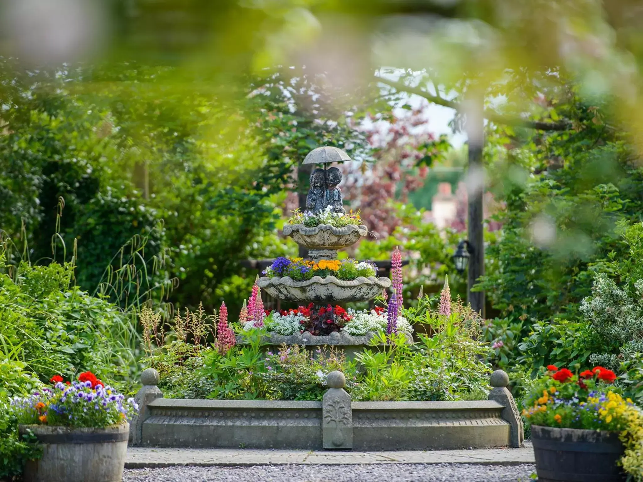 Garden in Meadowlands Hotel