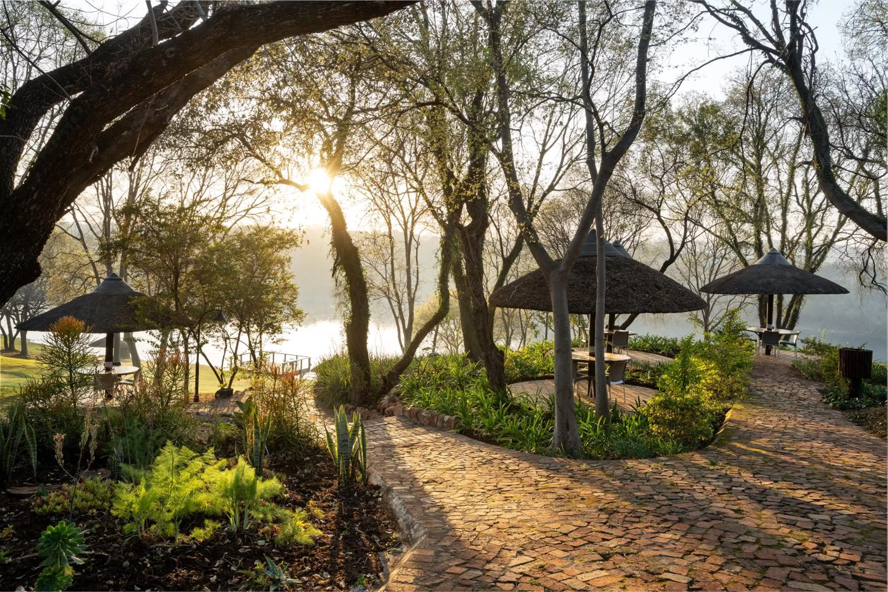 Garden in Premier Hotel Roodevalley