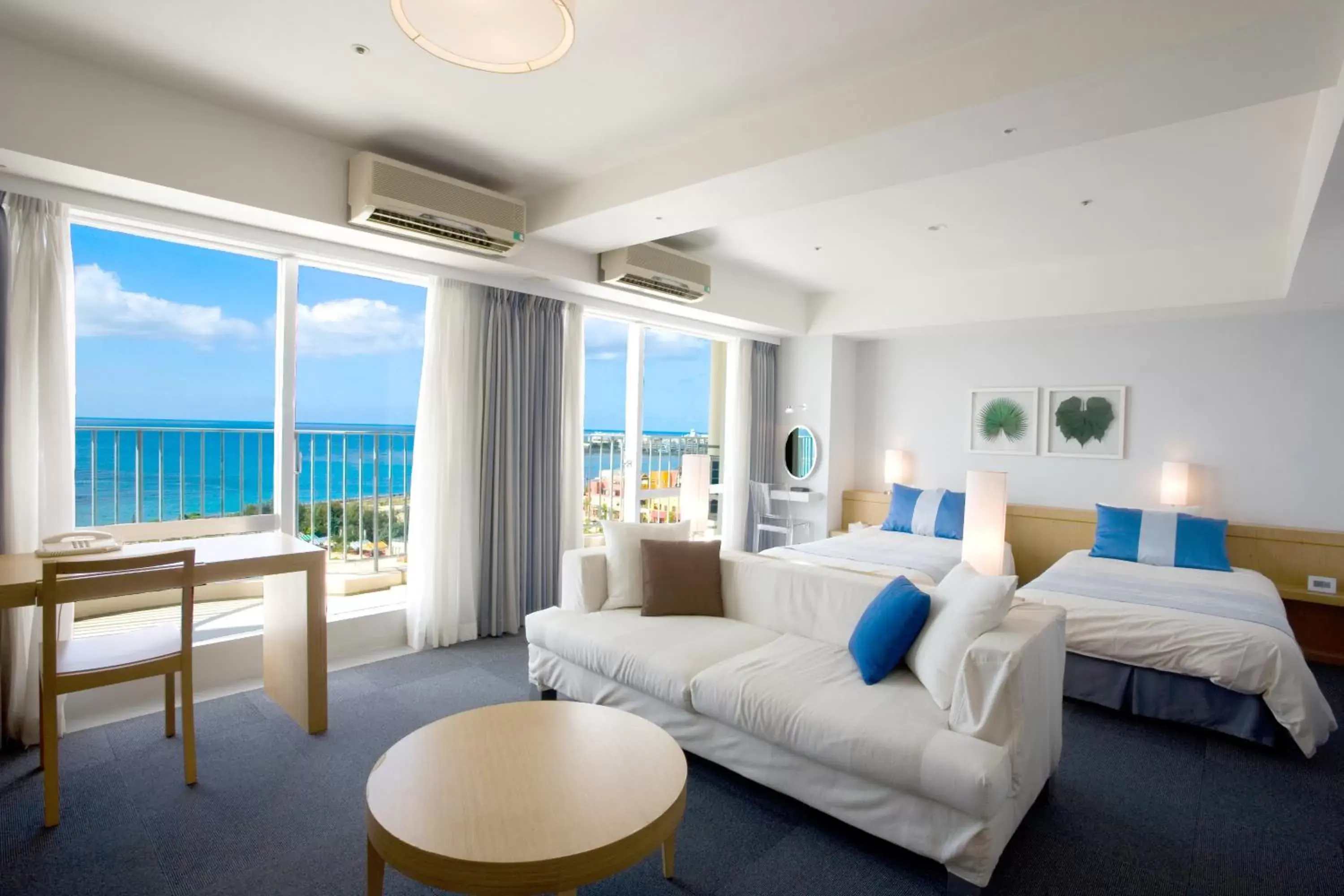 Photo of the whole room in The Beach Tower Okinawa Hotel