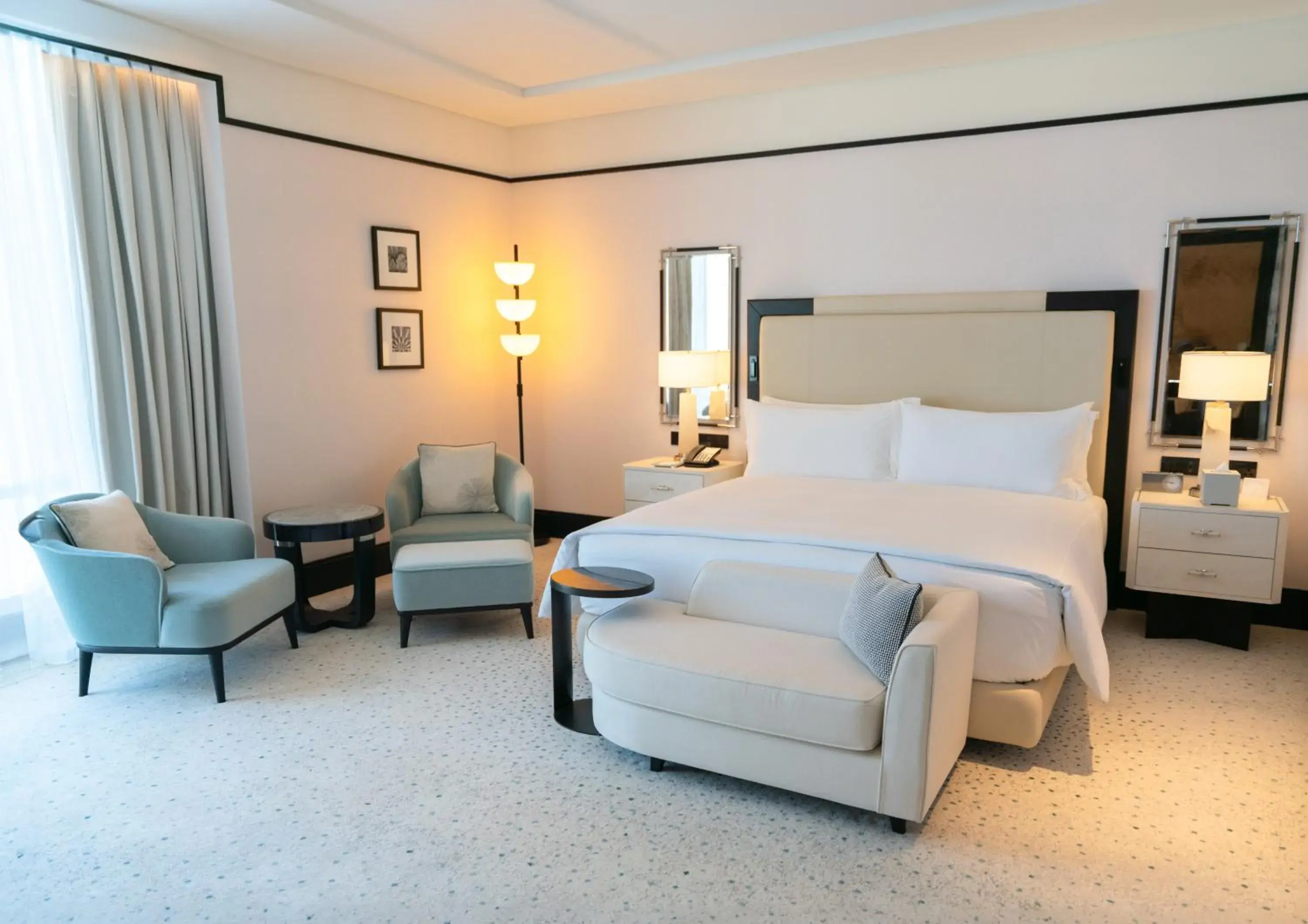 Bed in Waldorf Astoria Doha West Bay