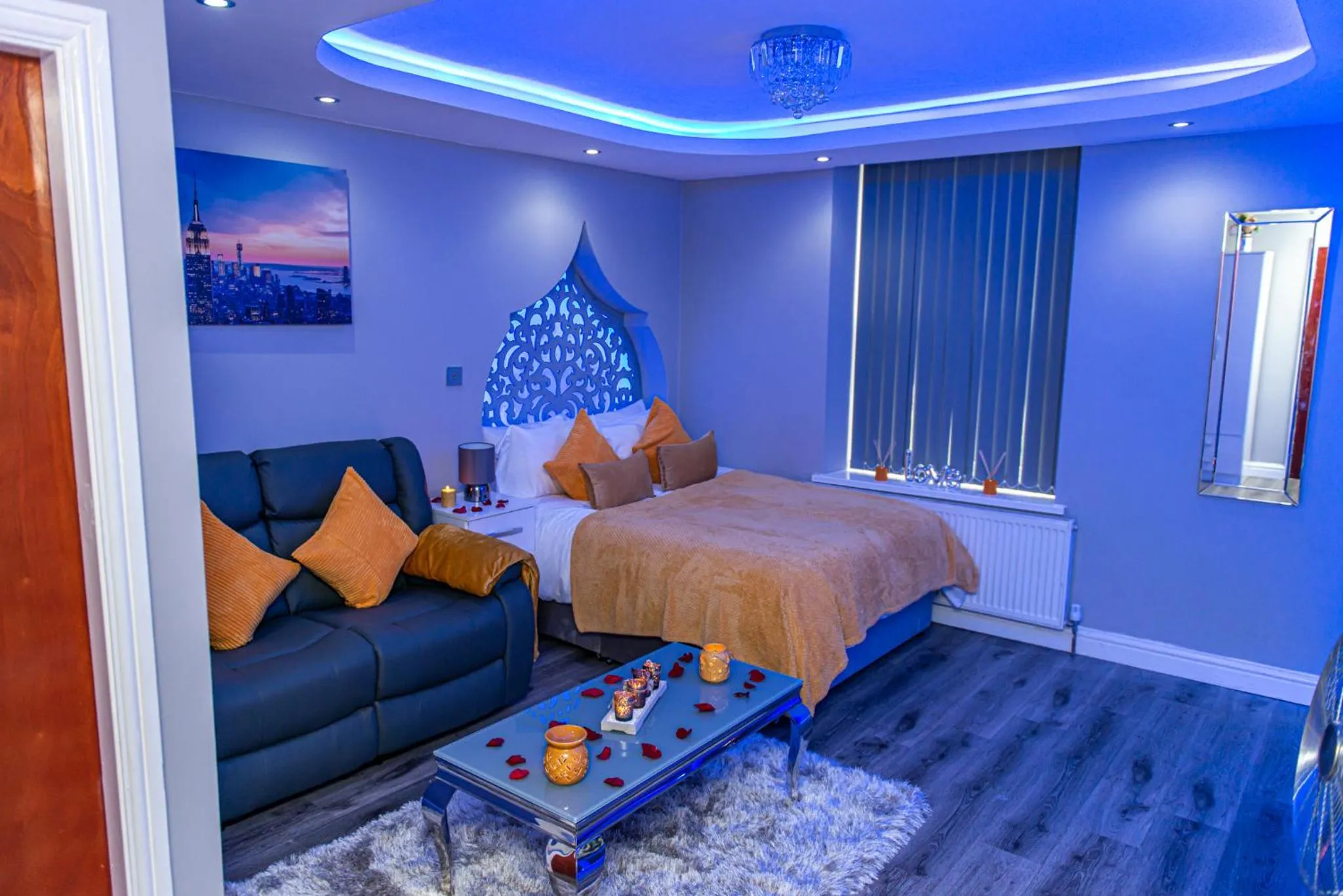 Bed in Meridian Serviced Apartments