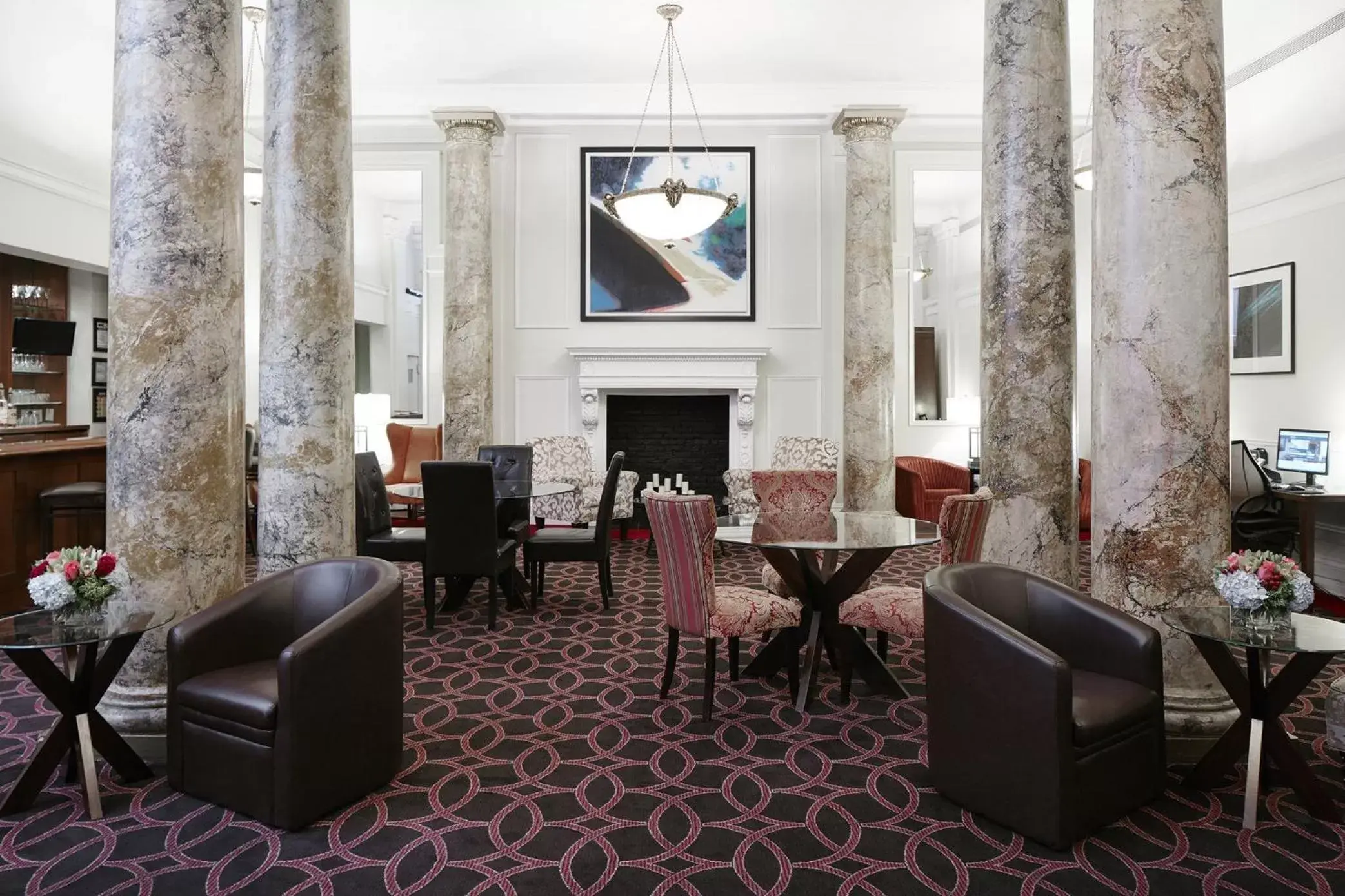 Lobby or reception in Club Quarters Hotel Times Square, New York