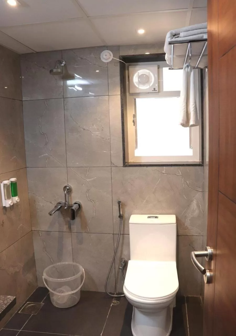 Bathroom in Sharman Suites