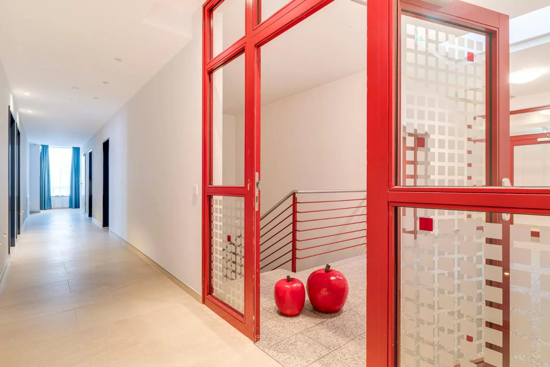 Property building in Hotel-Etage Apfelrot managed by Hotel Apfelbaum