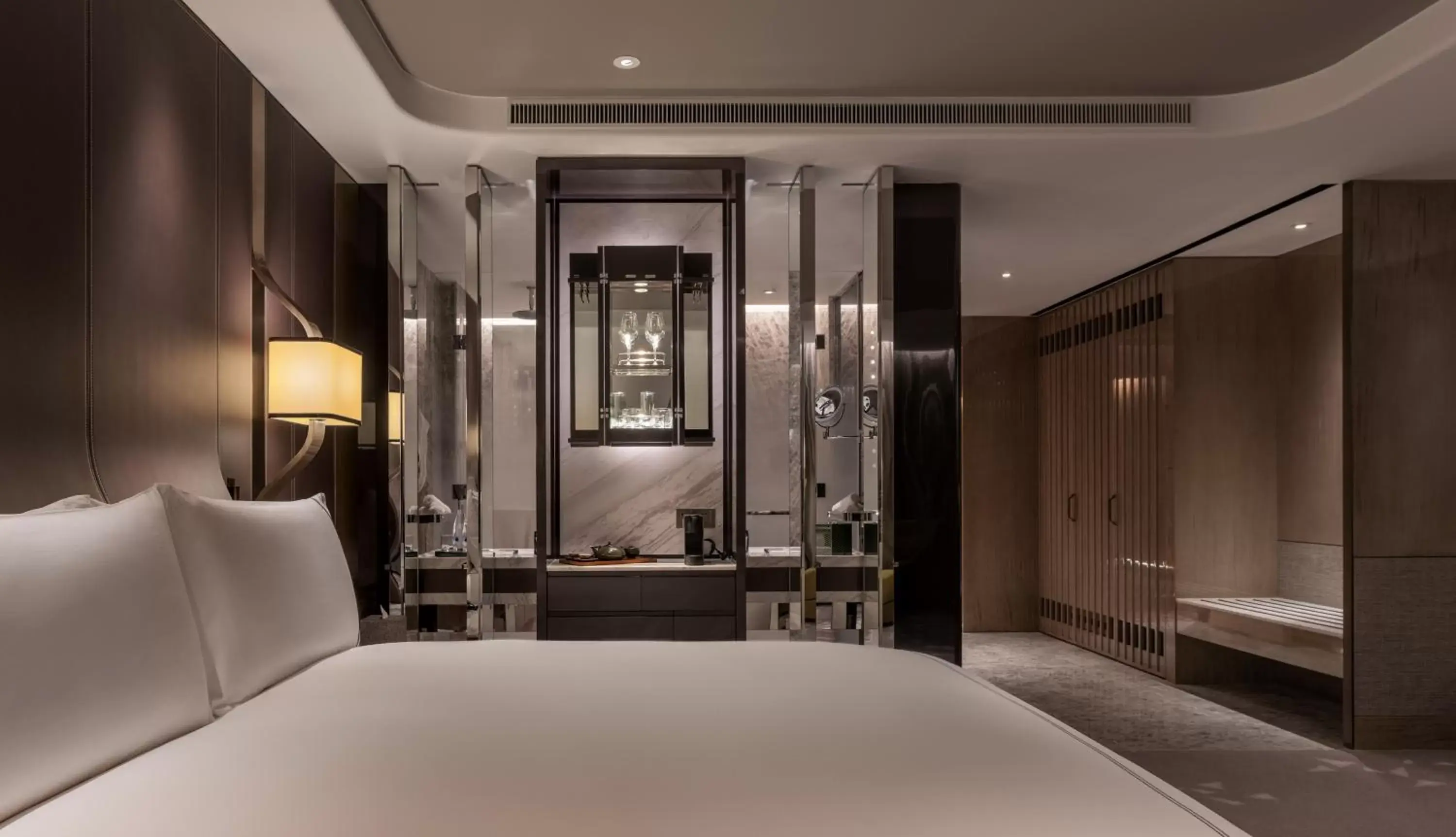 Bed in Conrad Hangzhou