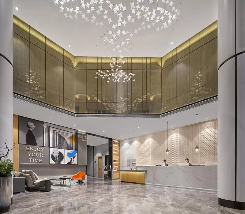 Lobby or reception in Fengyue Light Shang Hotel Guangzhou Baiyun Airport Store