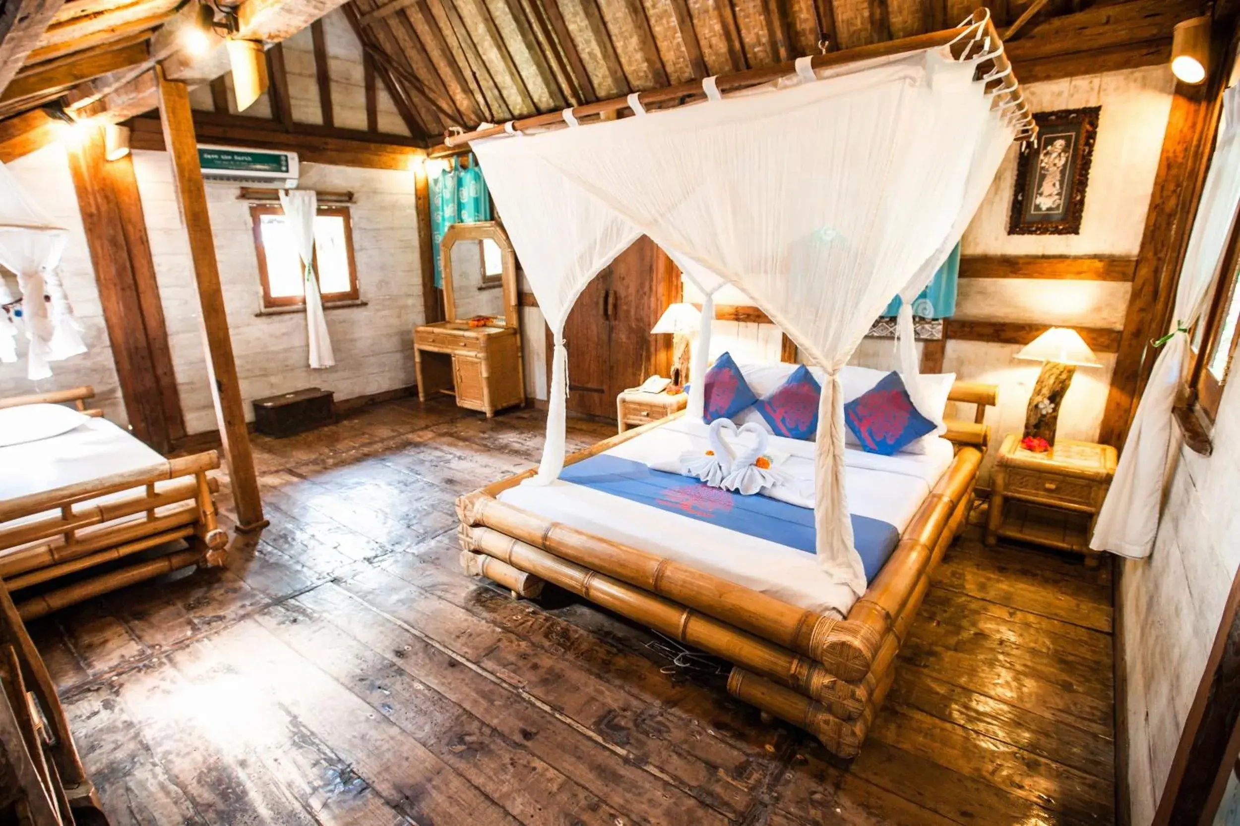 Photo of the whole room, Bed in Swasti Eco Cottages
