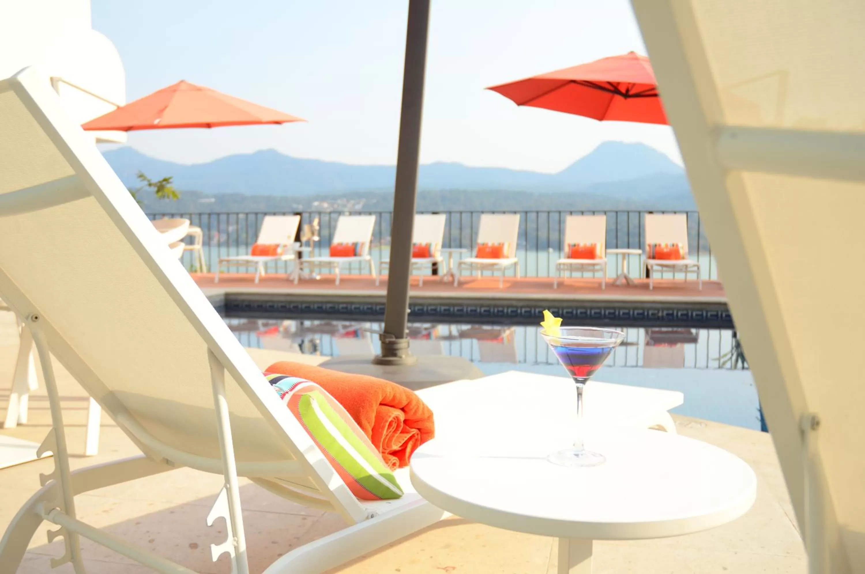 Balcony/Terrace in Danzaluna Hotel Boutique