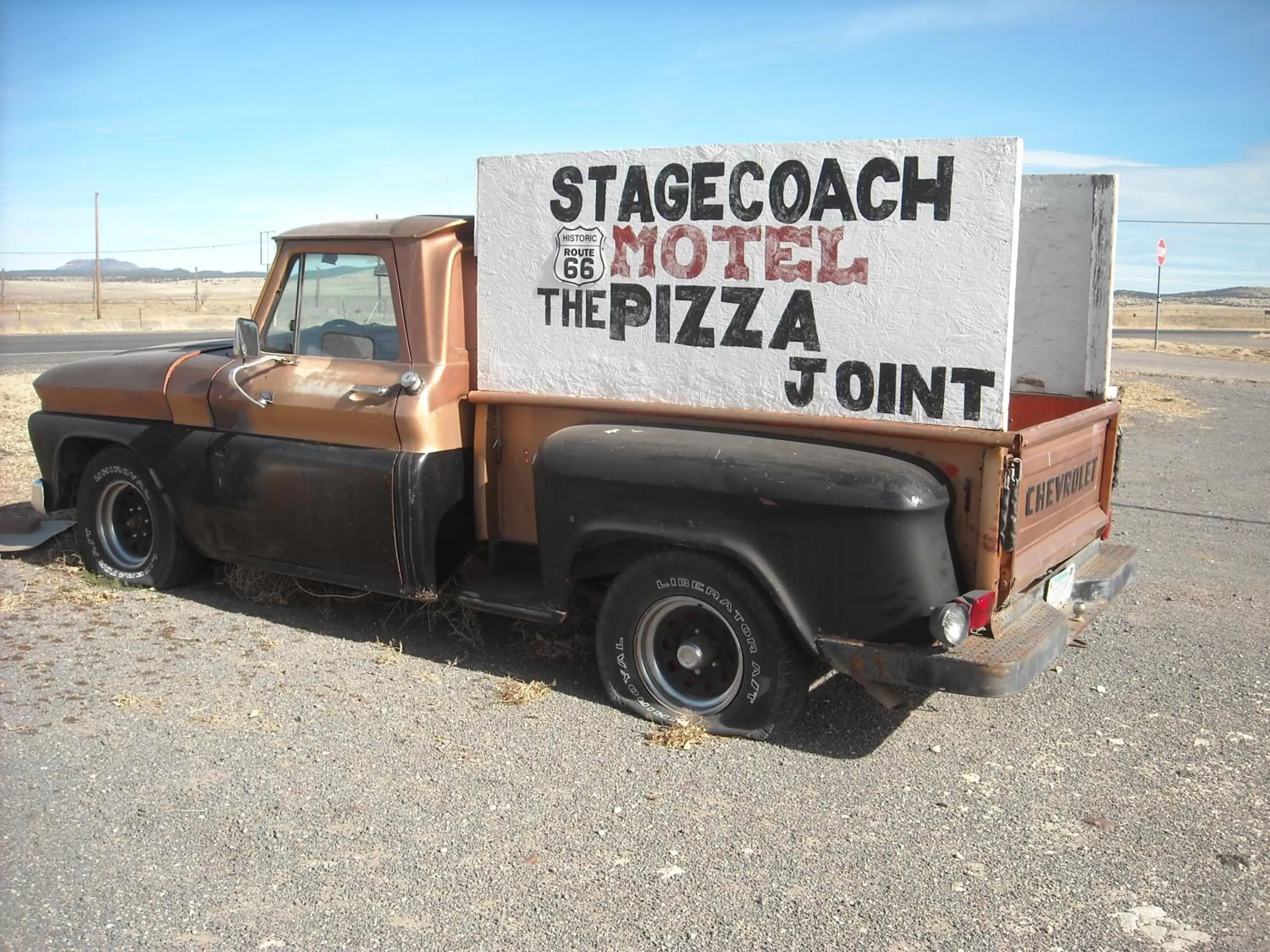 Property logo or sign in Stagecoach 66 Motel