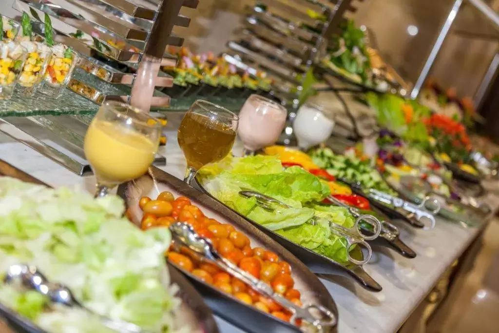Food in Harir Palace Hotel