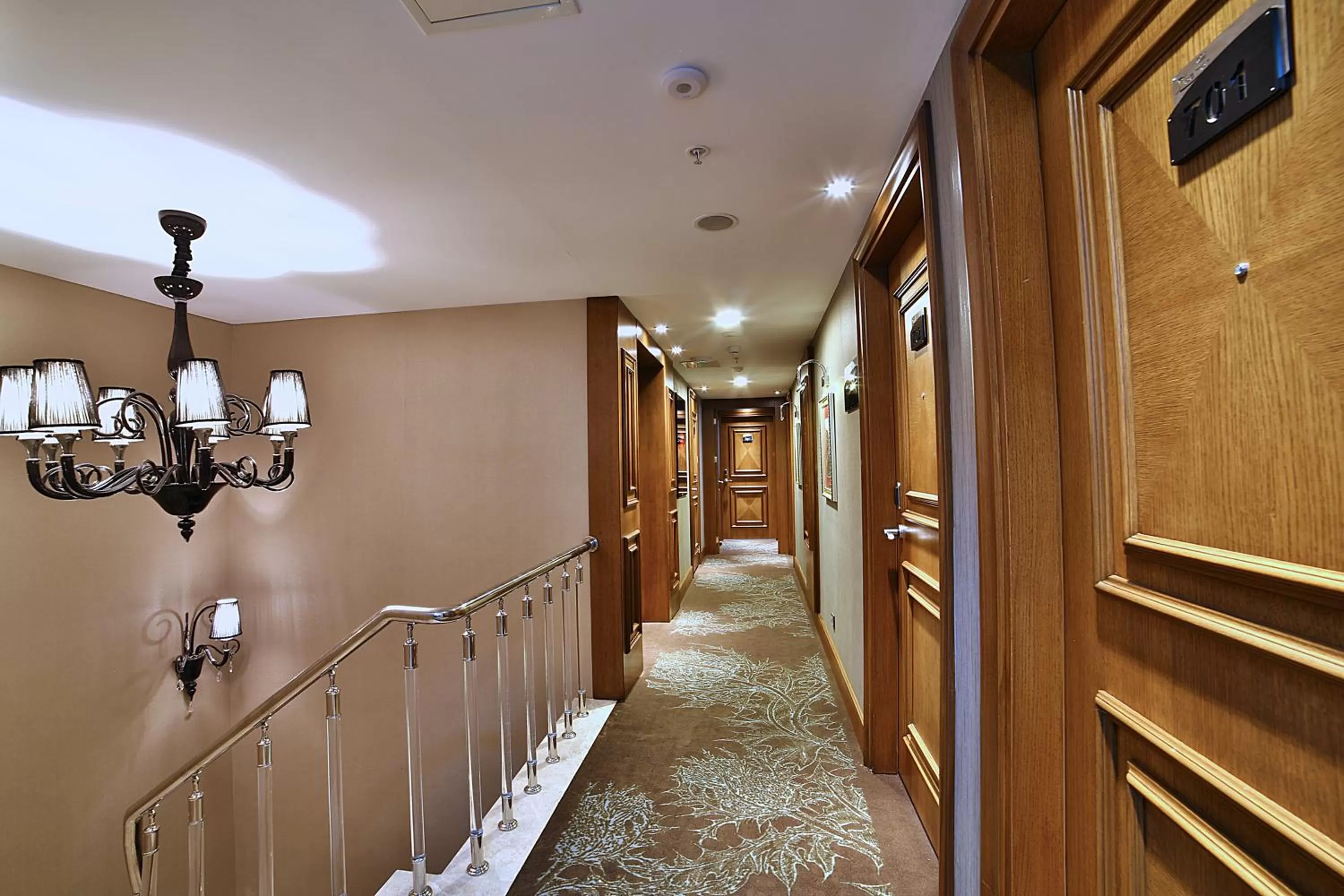 Floor plan in Adelmar Hotel Istanbul Sisli