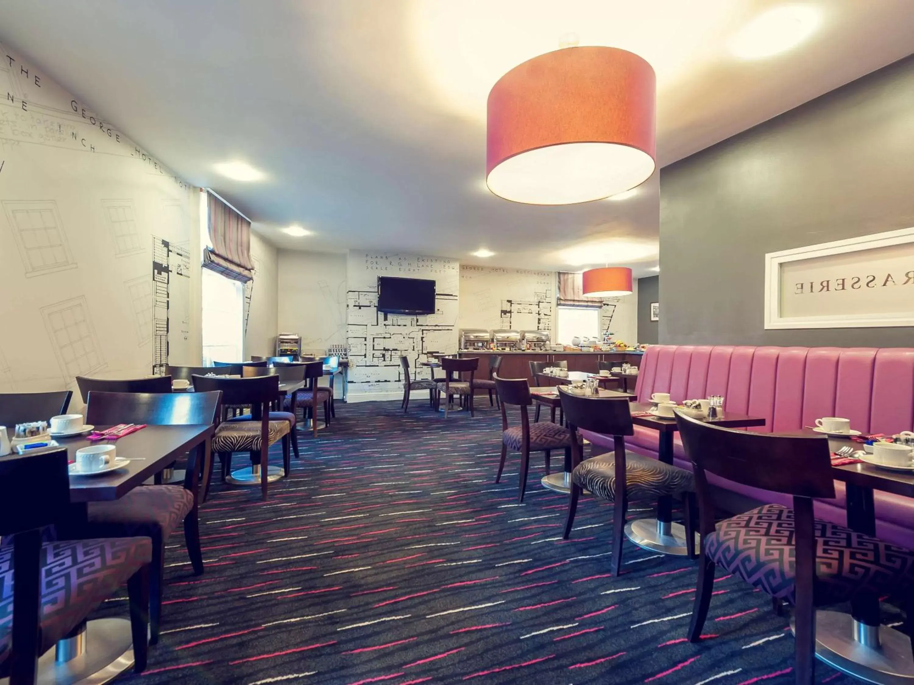 Restaurant/Places to Eat in Mercure Nottingham City Centre Hotel