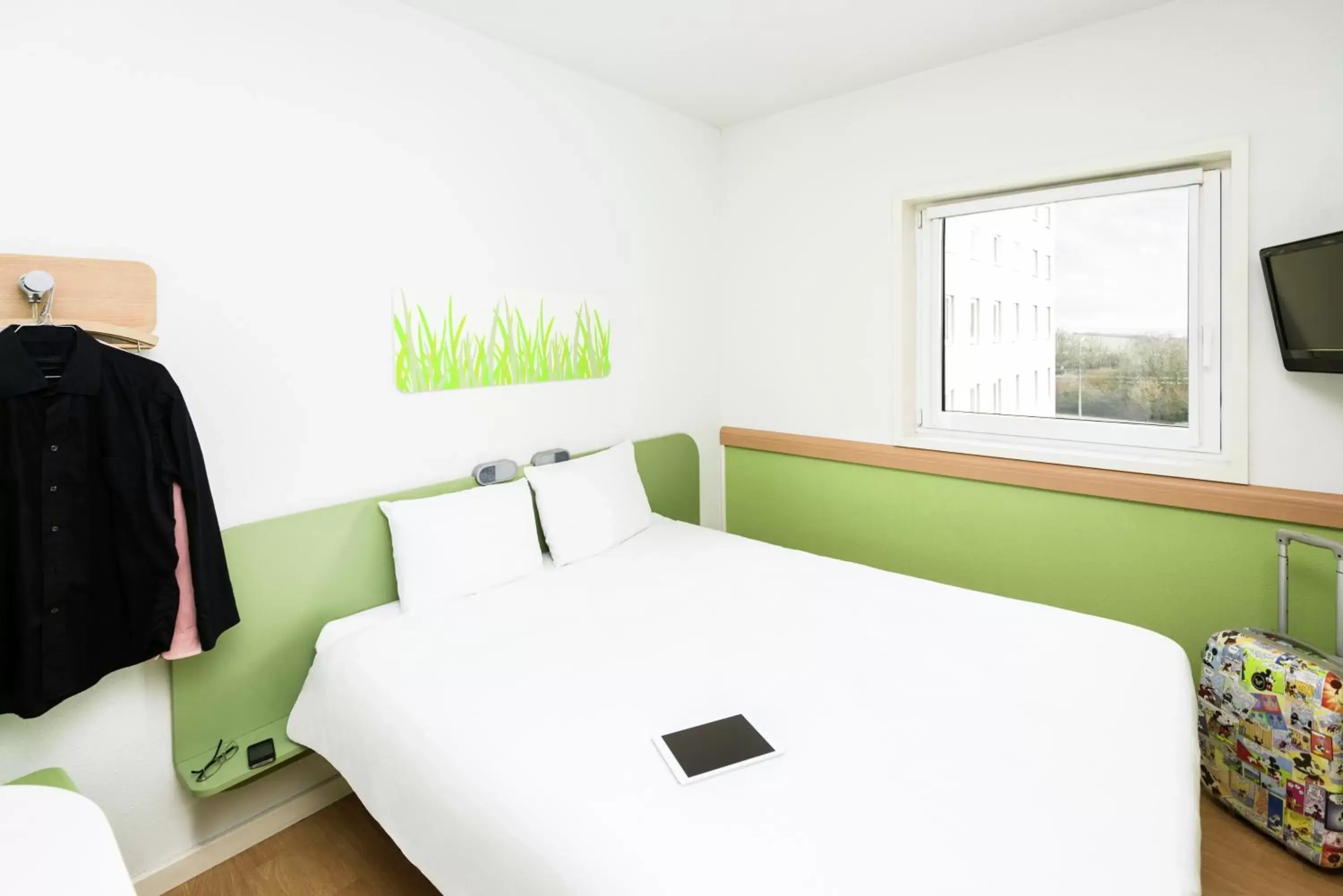 Bed in ibis Budget Luxembourg Sud