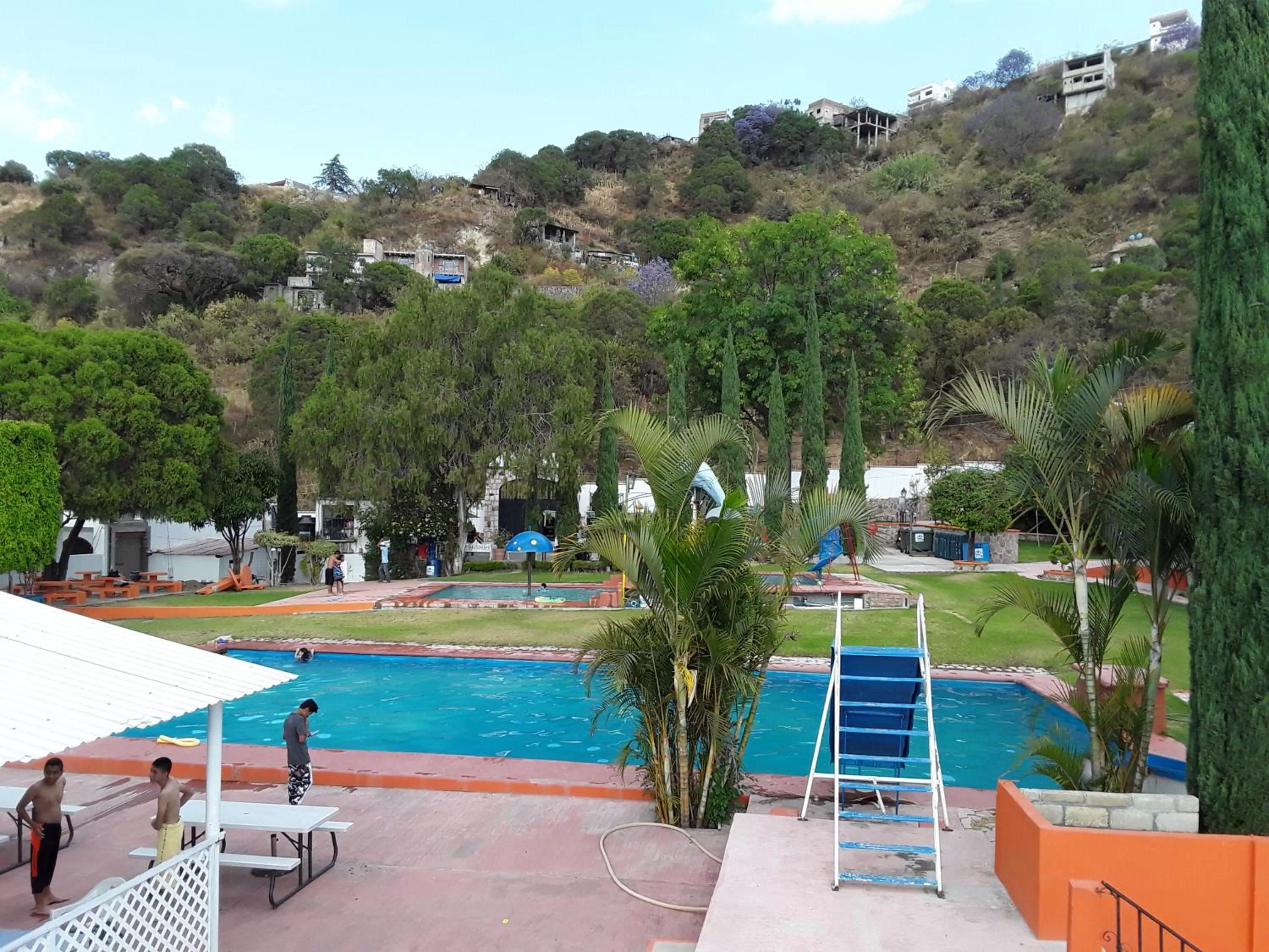 Swimming pool in Hotel & Balneario Los Angeles