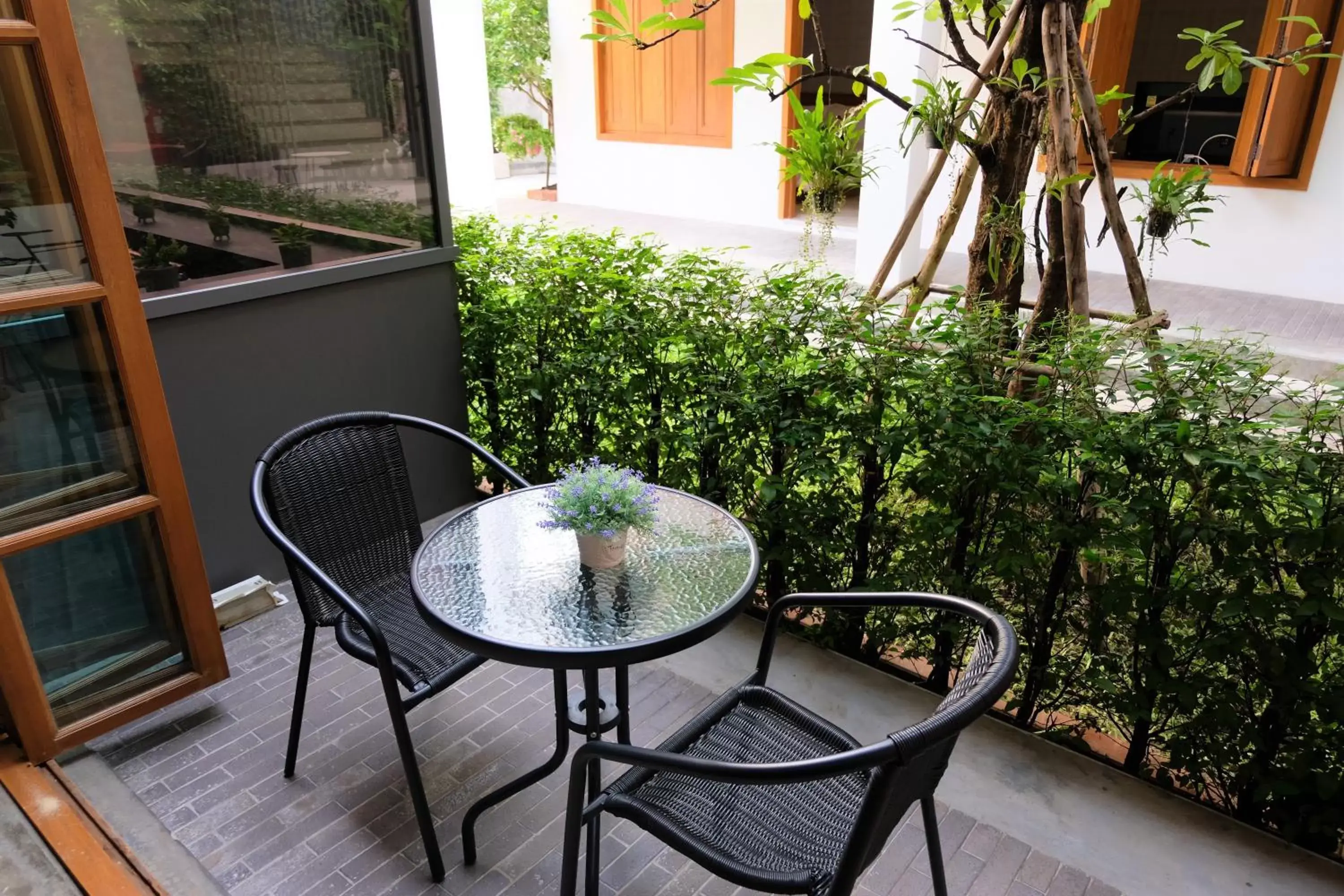 Balcony/Terrace in Vali Villa Bangkok