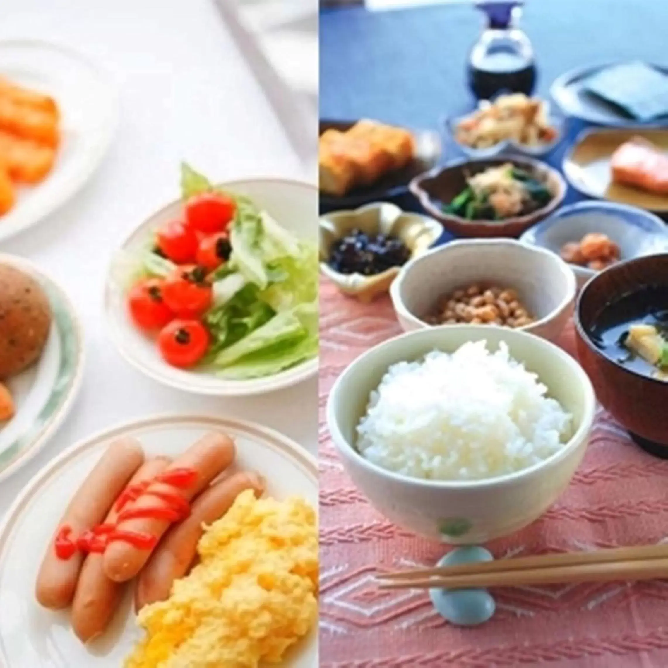 Food and drinks, Breakfast in Hotel Route-Inn Shin Gotemba Inter -Kokudo 246 gou-