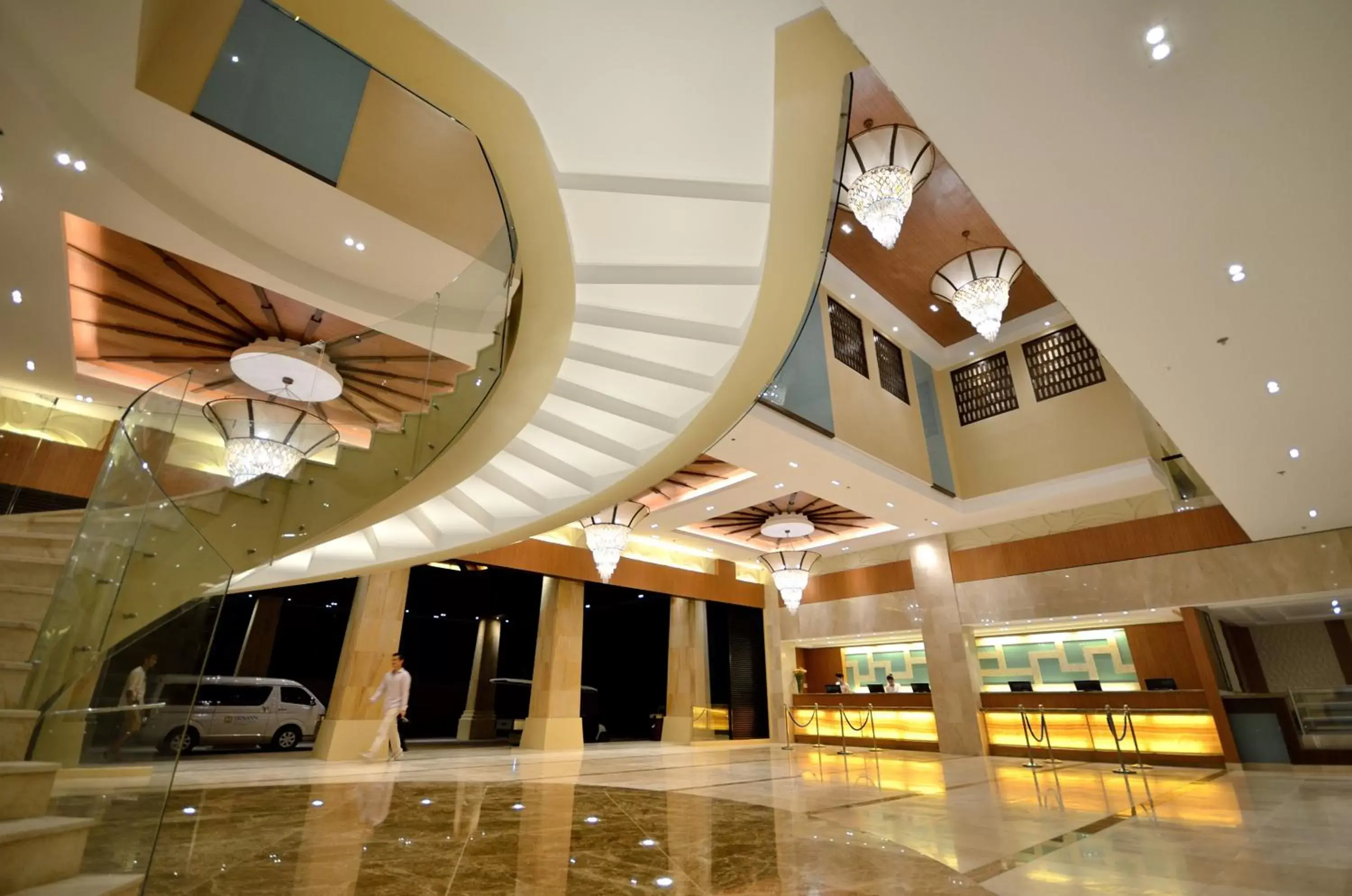 Lobby or reception in Henann Resort Alona Beach