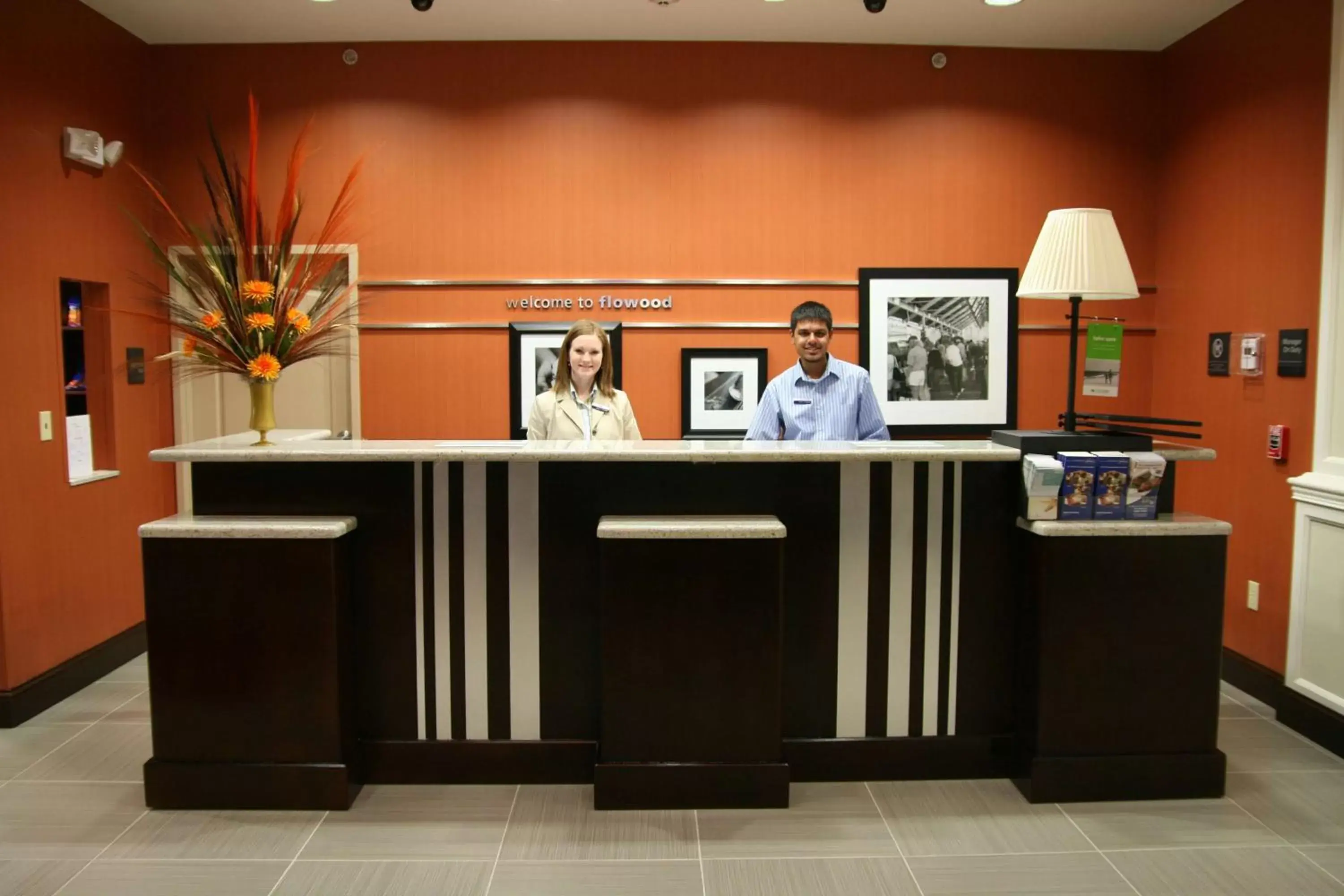 Lobby or reception, Lobby/Reception in Hampton Inn Jackson/Flowood - Airport Area MS