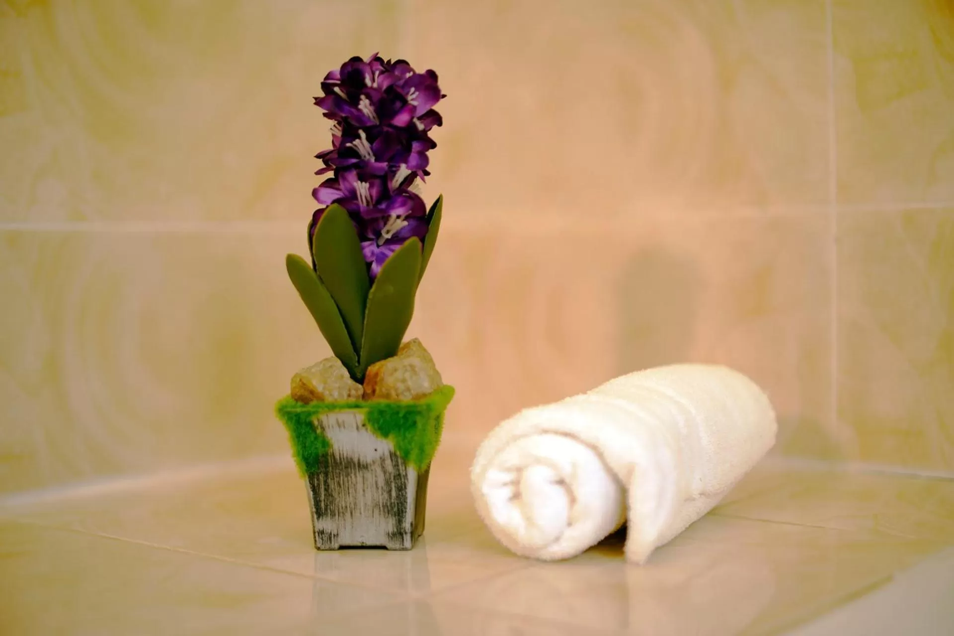 towels in Entebbe Palm Hotel