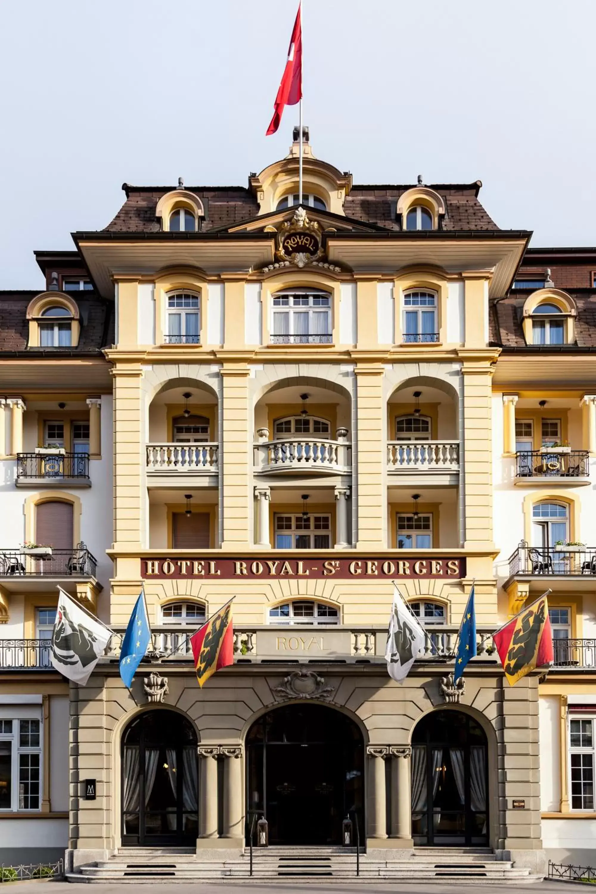 Facade/entrance, Property Building in Hotel Royal St Georges Interlaken MGallery Collection