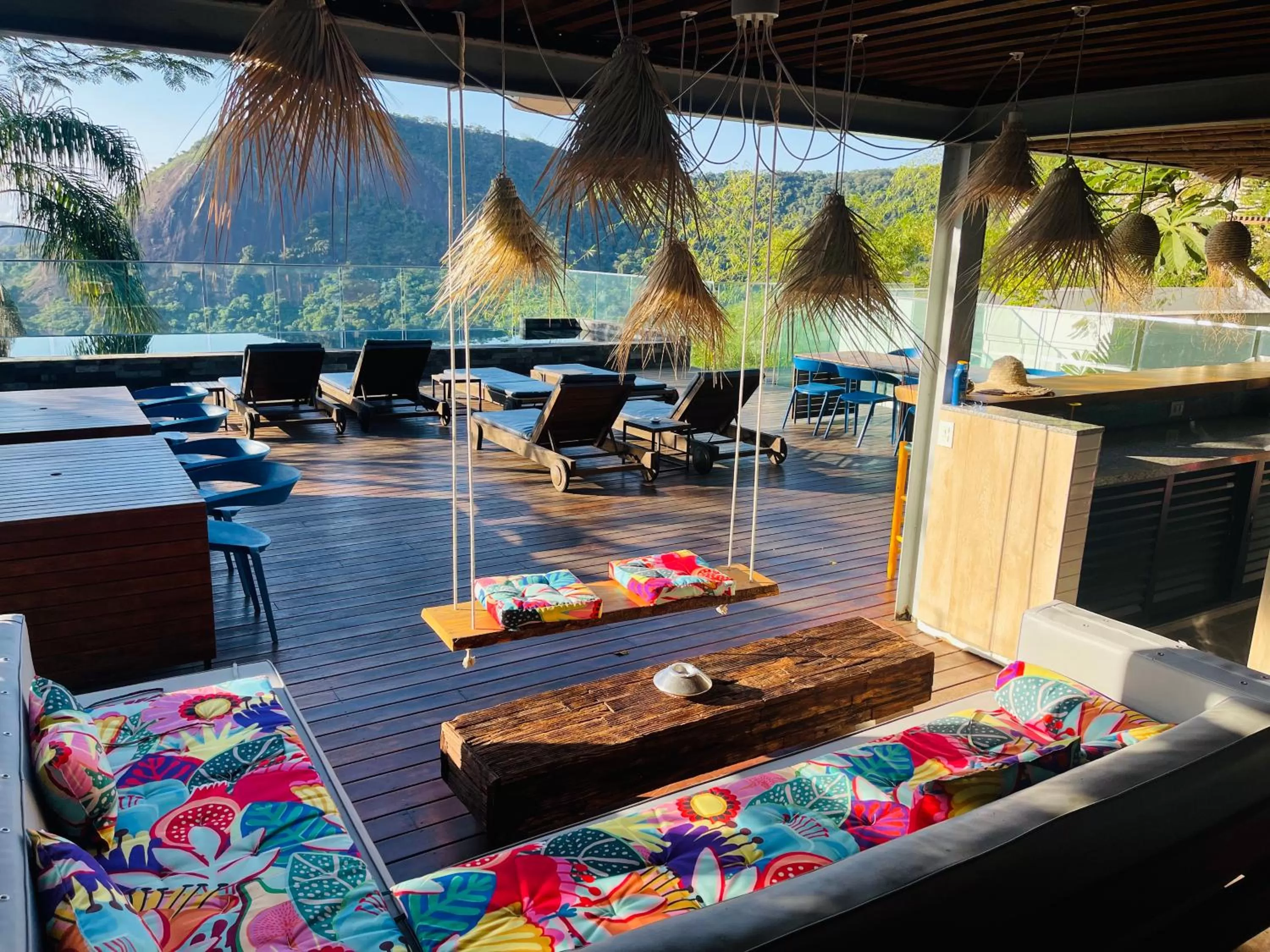 Patio in Pousada Rio144