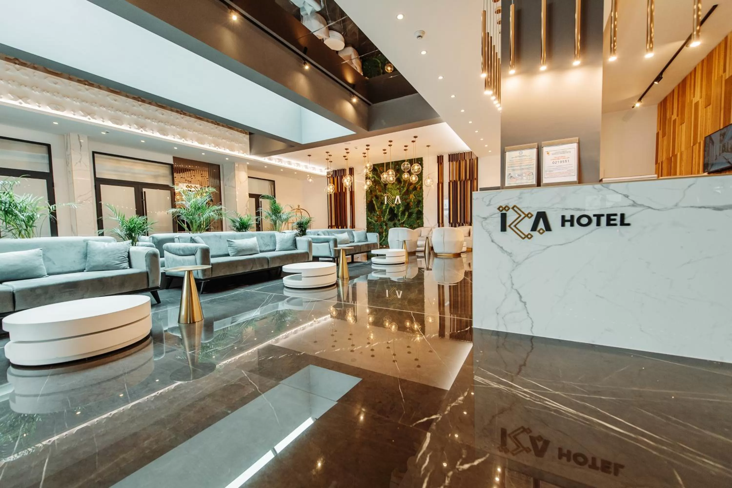 Lobby or reception, Lobby/Reception in Iza Hotel