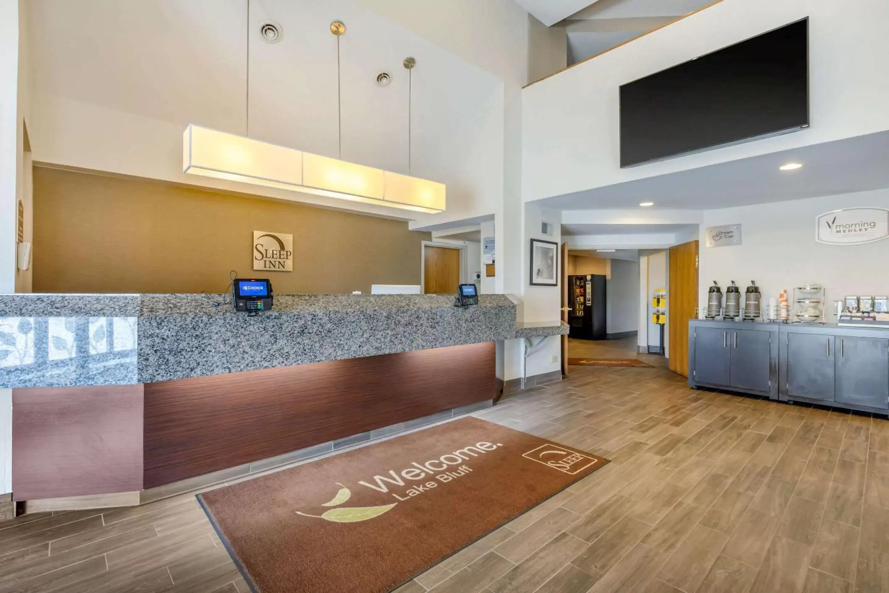 Lobby or reception, Lobby/Reception in Sleep Inn near Great Lakes Naval Base