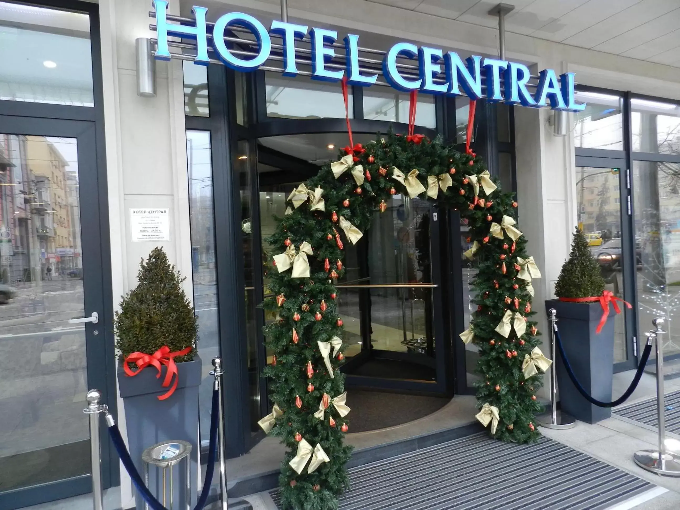 Facade/entrance in Central Hotel Sofia