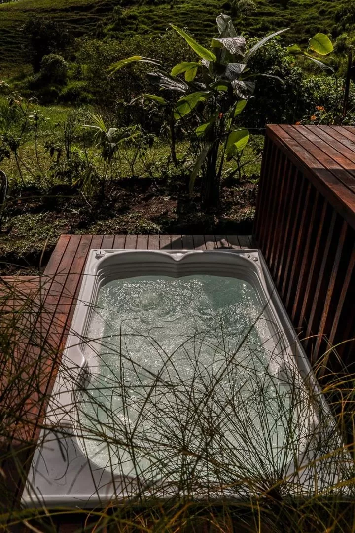Hot Tub, Swimming Pool in Ecohotel Monte Tierra Habitaciones y Glamping