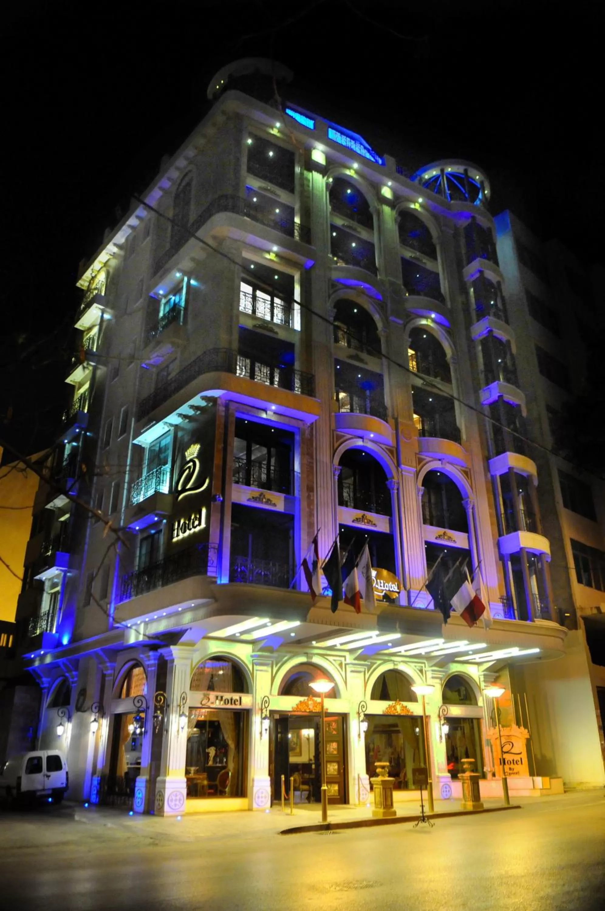 Property building in Q Hotel