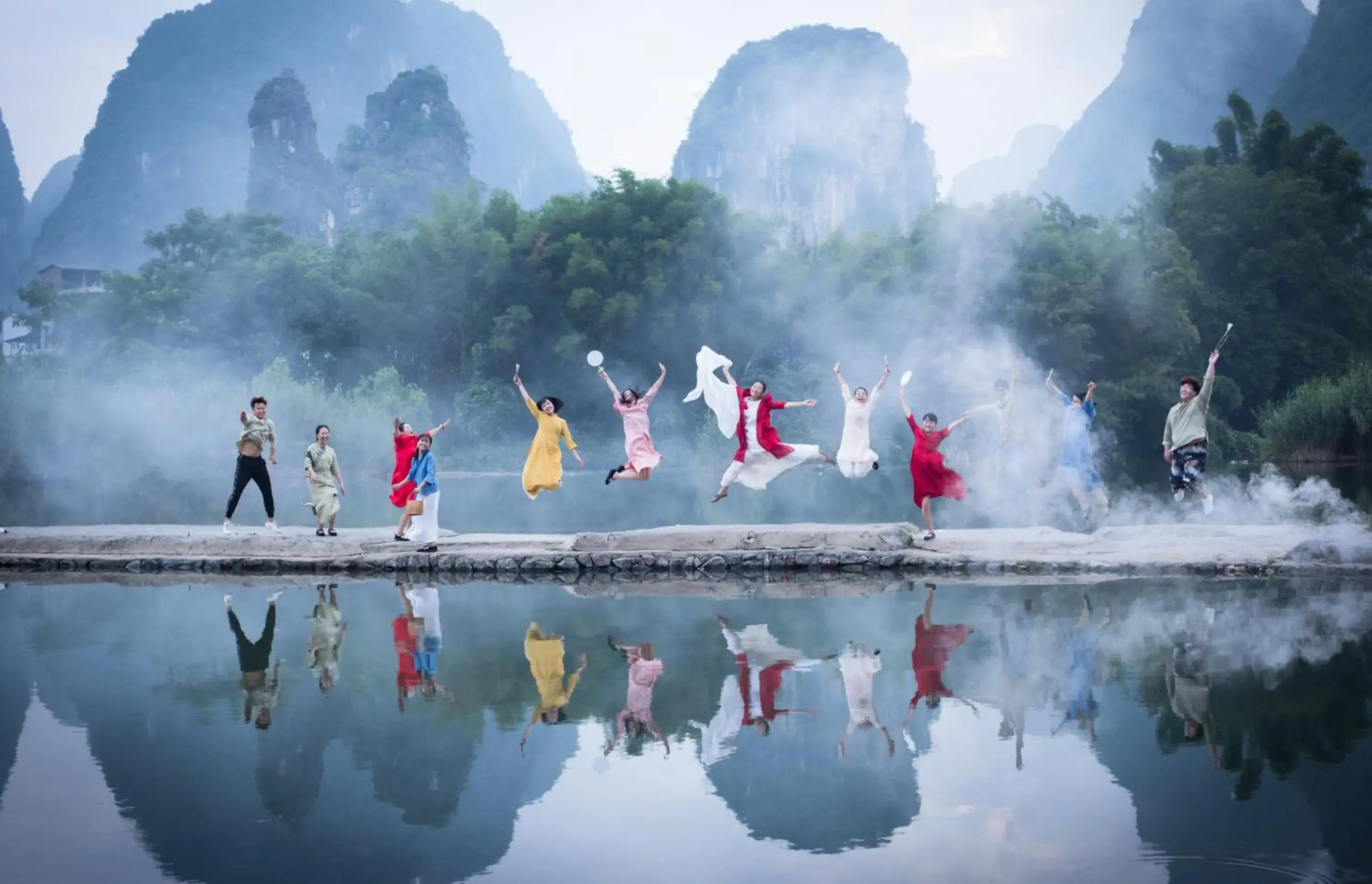 Staff, Other Animals in Yangshuo Zen Garden Resort