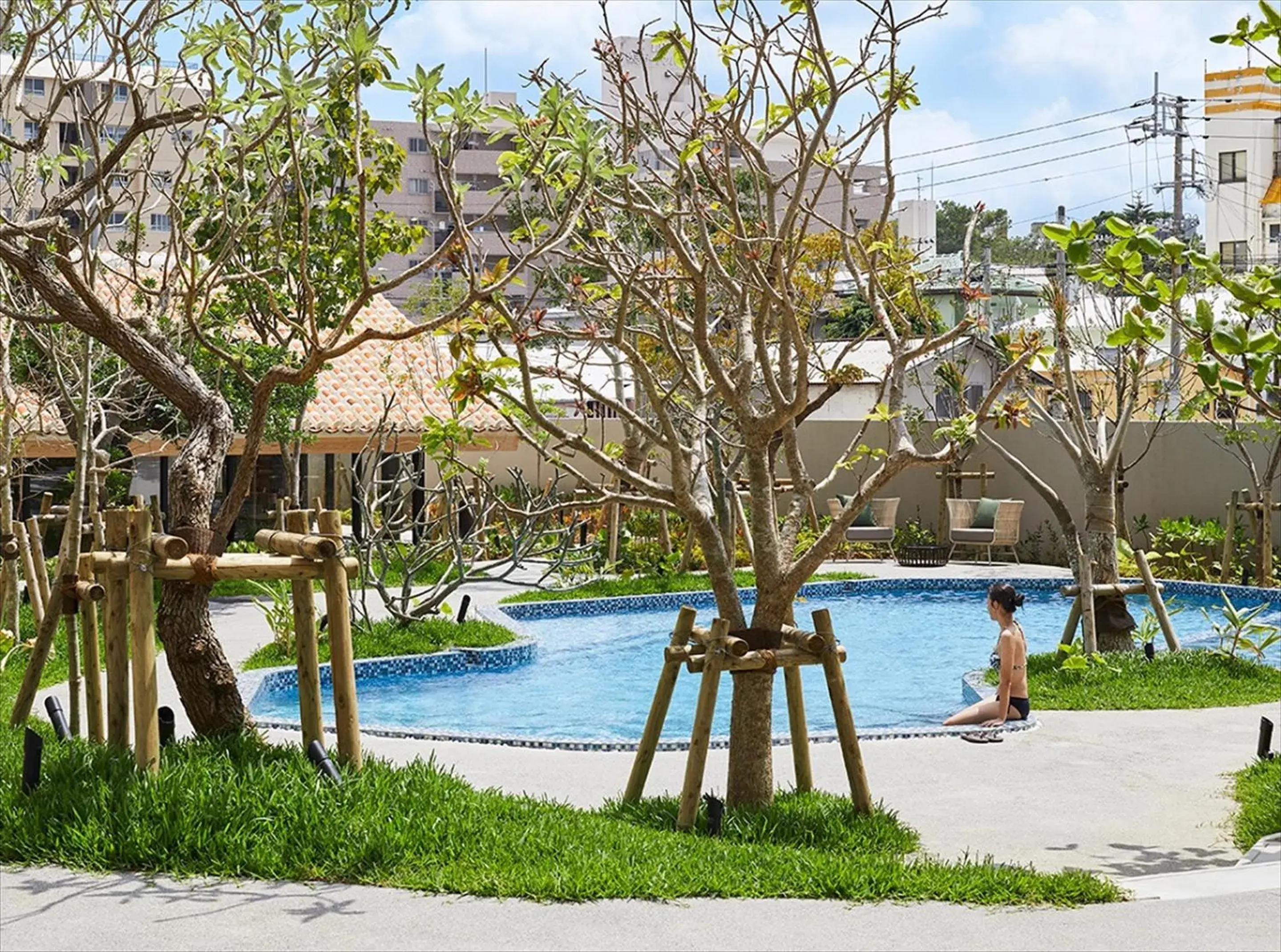 Swimming Pool in HOTEL STRATA NAHA