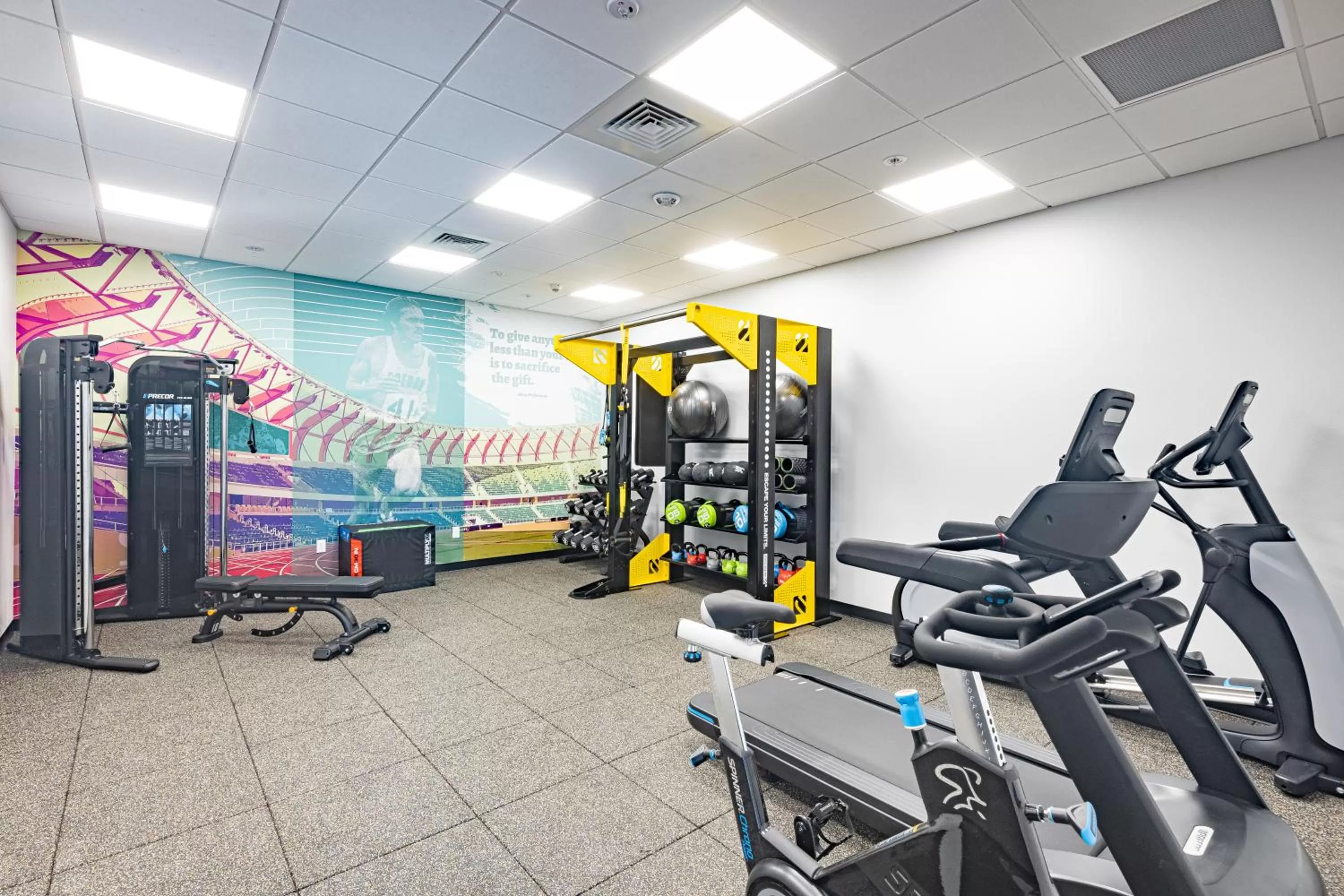 Fitness centre/facilities in Hayward Inn