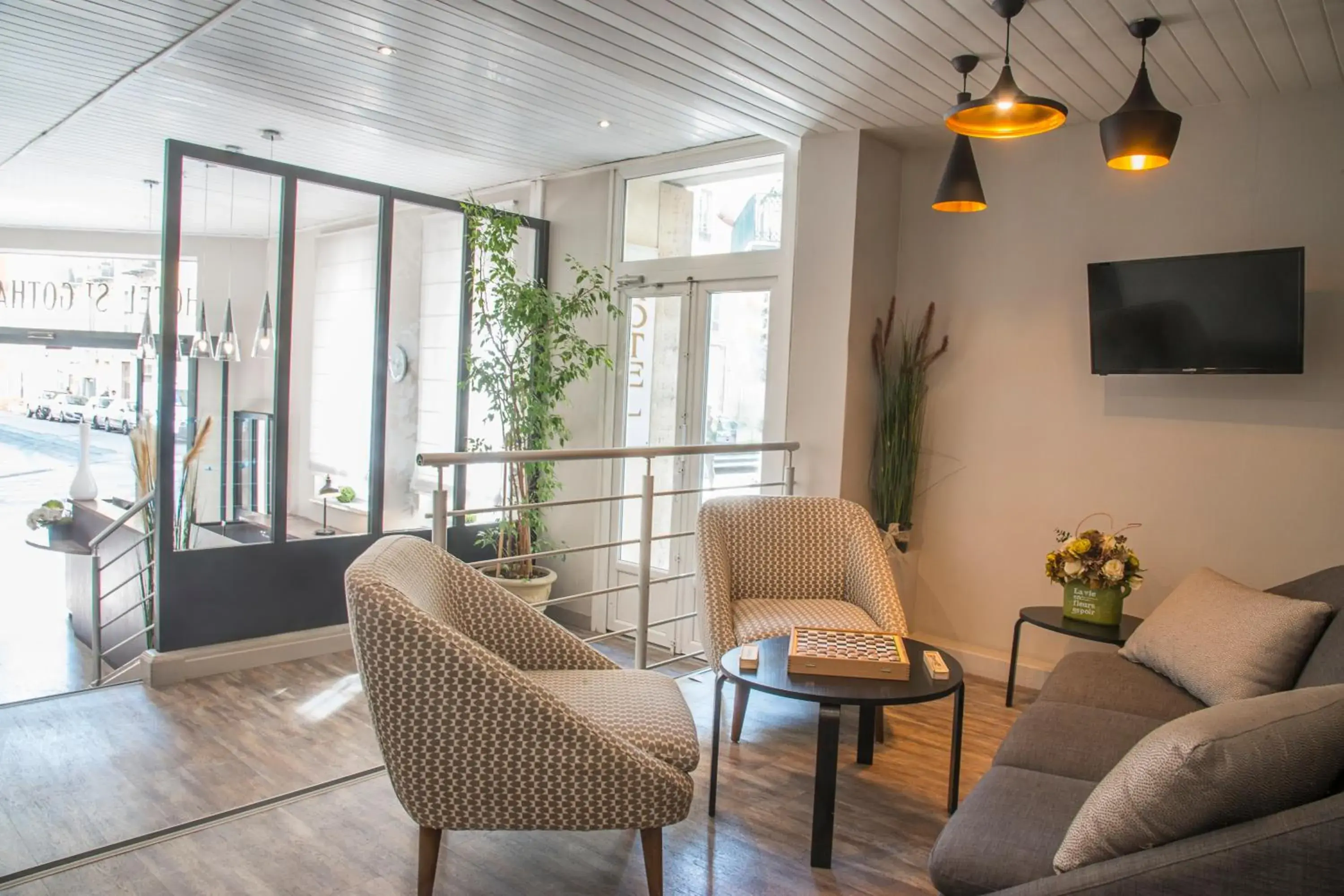 Lobby or reception, Seating Area in Hotel Saint Gothard