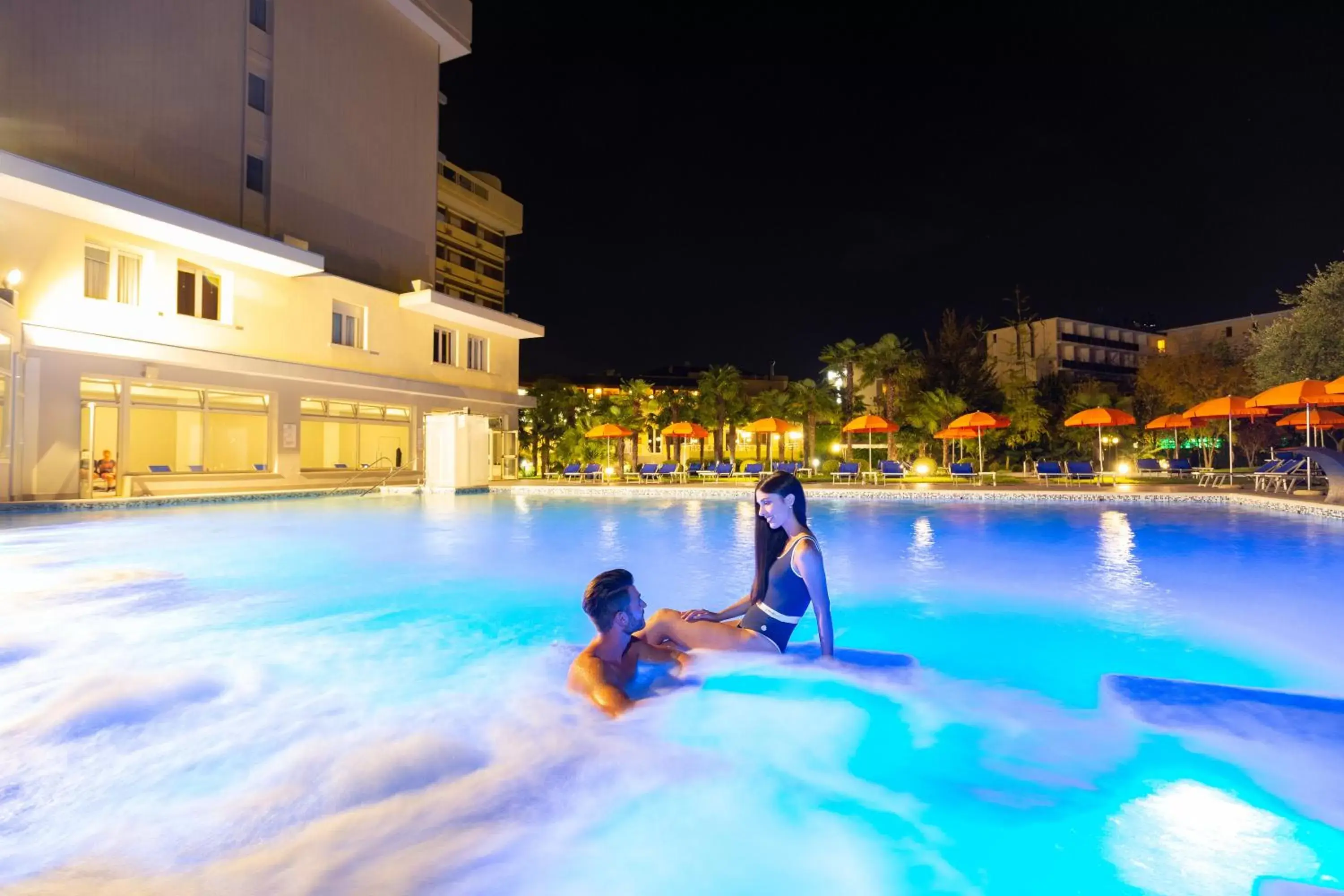 Swimming Pool in Hotel Savoia Thermae & SPA