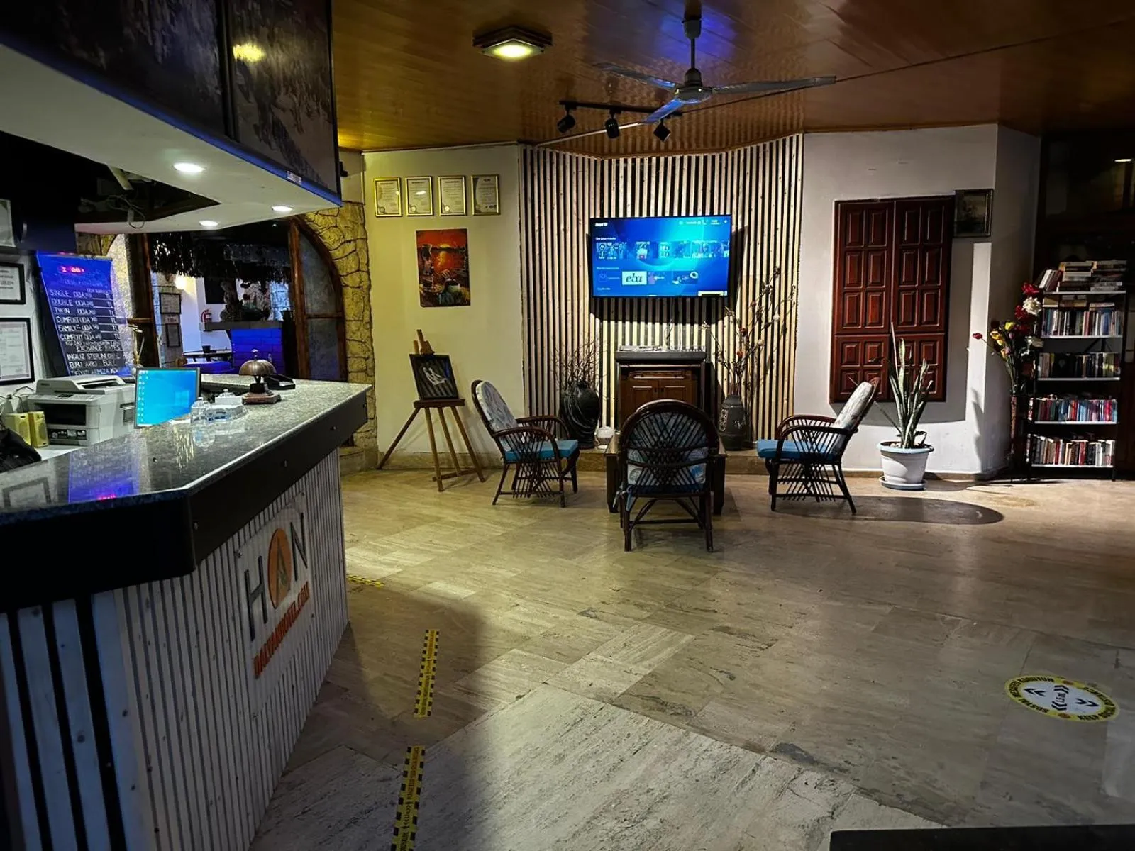 Lobby or reception in Han Dalyan Hotel