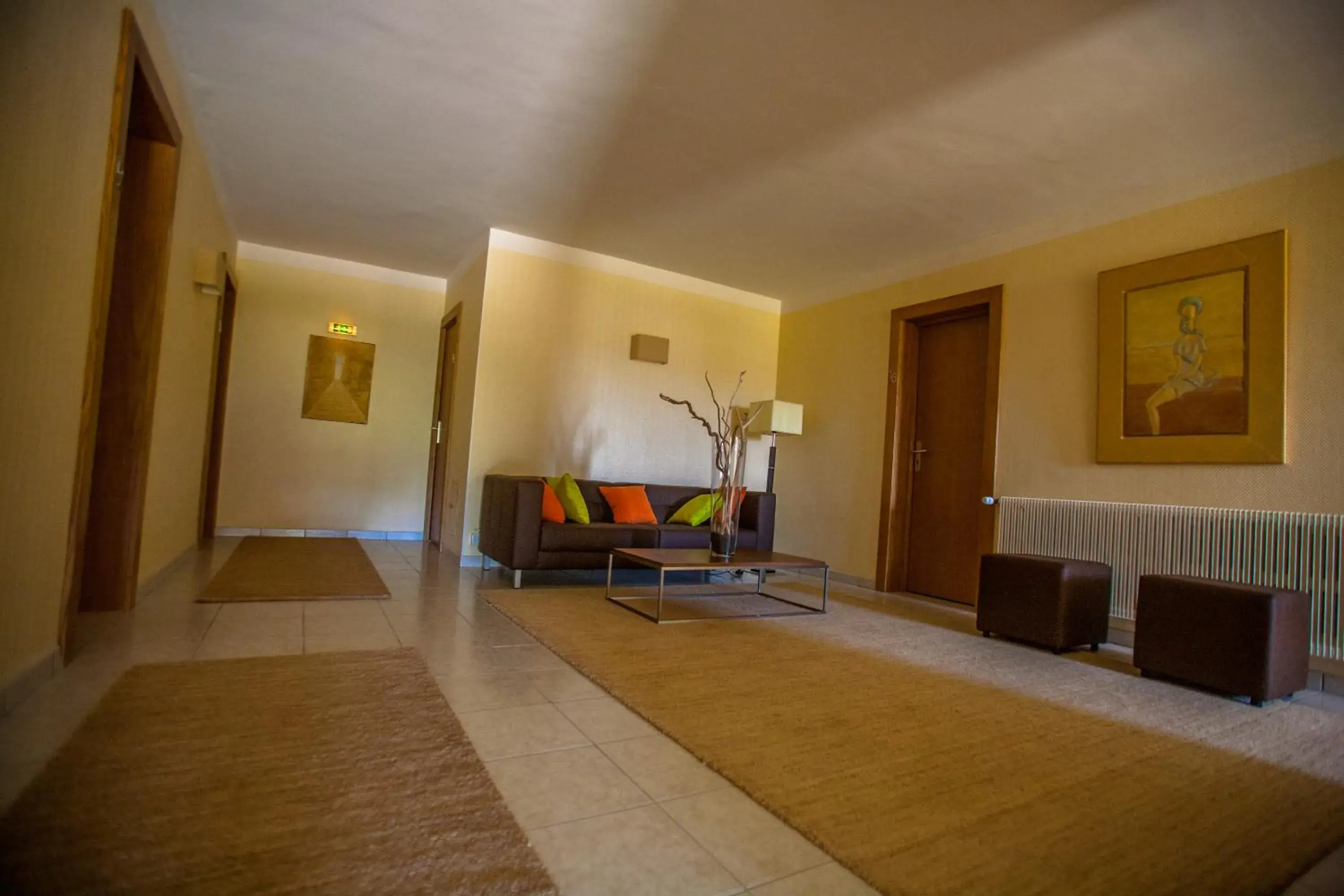 Living room, Lobby/Reception in Hotel Cesario